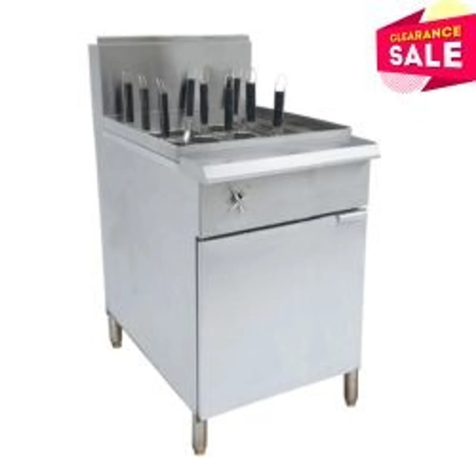 Gasmax PC150-9LPG - V Pan LPG 9 Baskets Pasta and Noodle Cooker - Clearance (2)