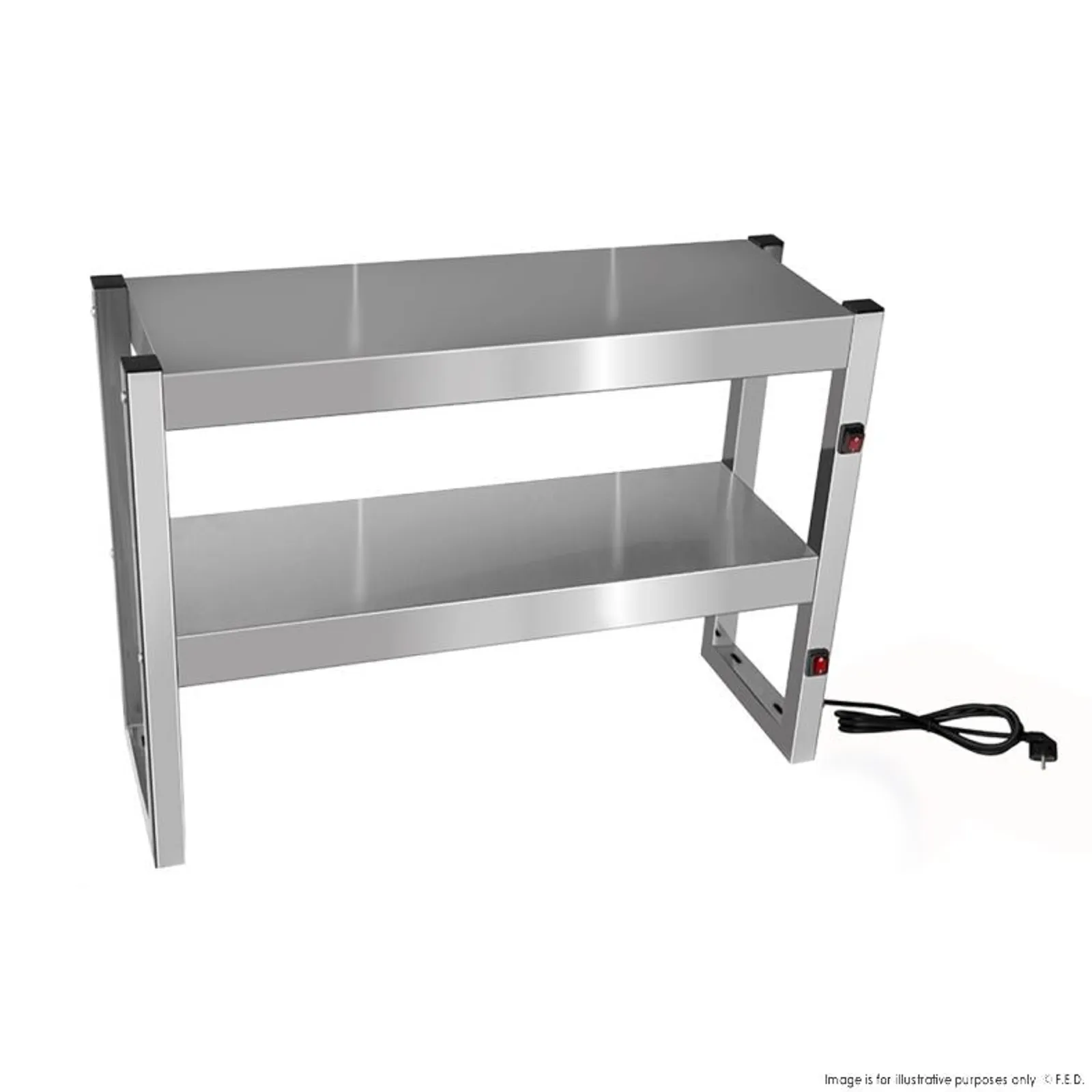 Benchstar FW4L-092 - Commercial Food Warmer with 4 Lamps