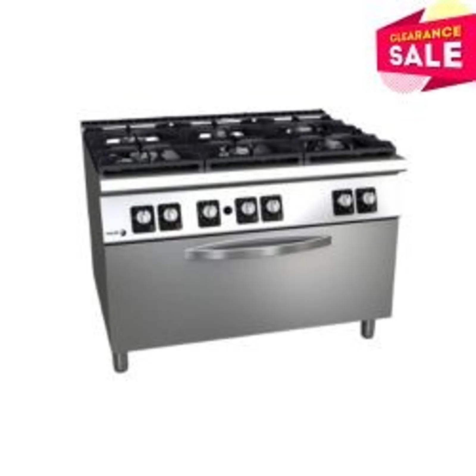 Fagor Professional C-G961OPH - Kore 900 Series Gas 6 Burner with Gas Oven - Clearance (2)