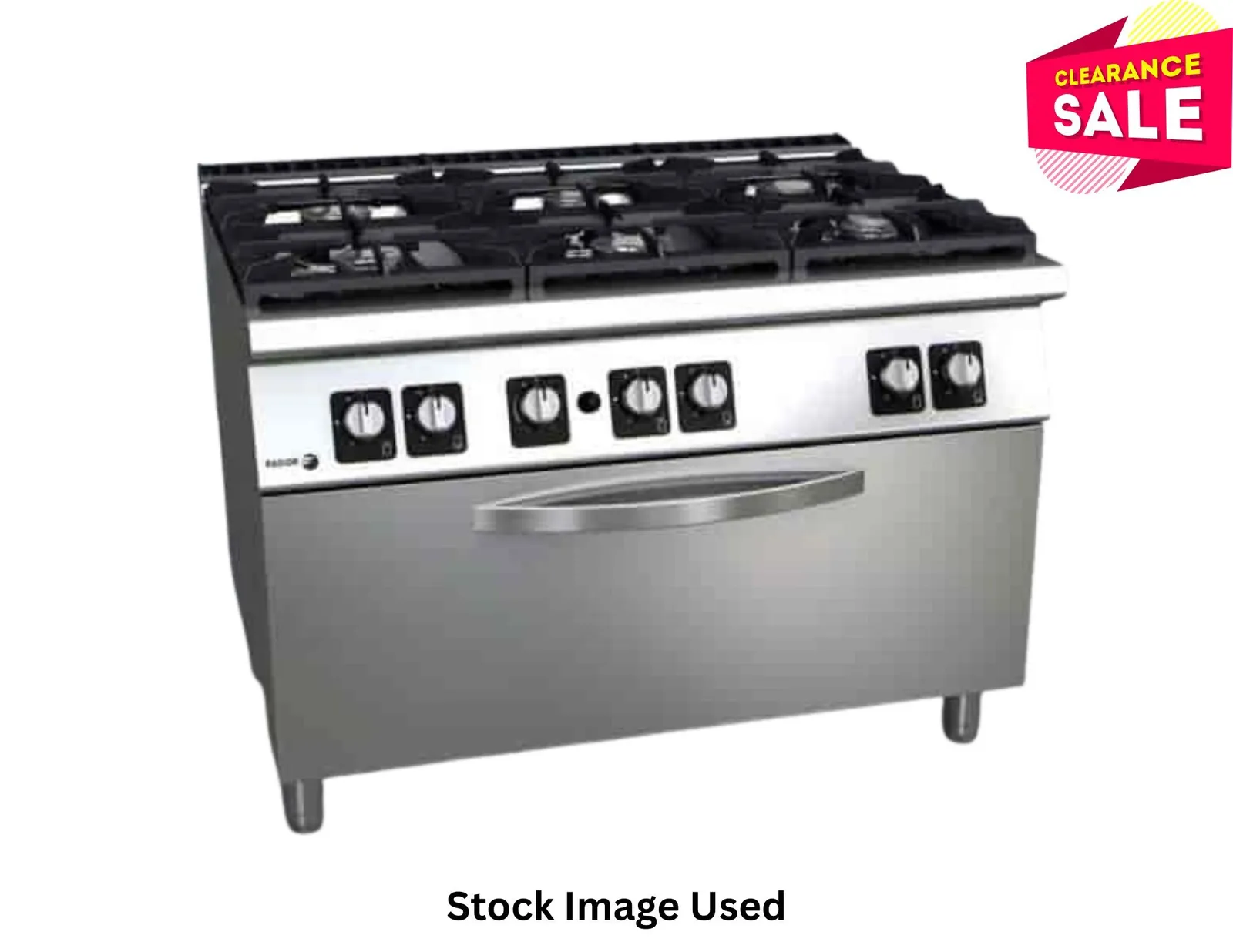 Fagor Professional C-G961OPH - Kore 900 Series Gas 6 Burner with Gas Oven - Clearance (3)