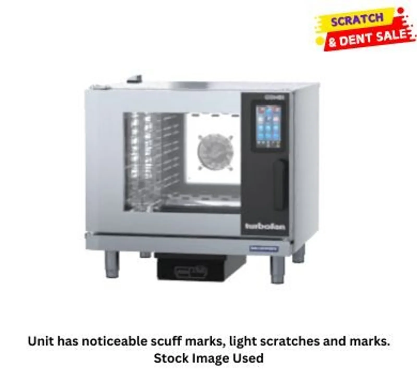 Turbofan EC40T5 - Full Size 5 Tray Touch / Electric Combi Oven - Clearance