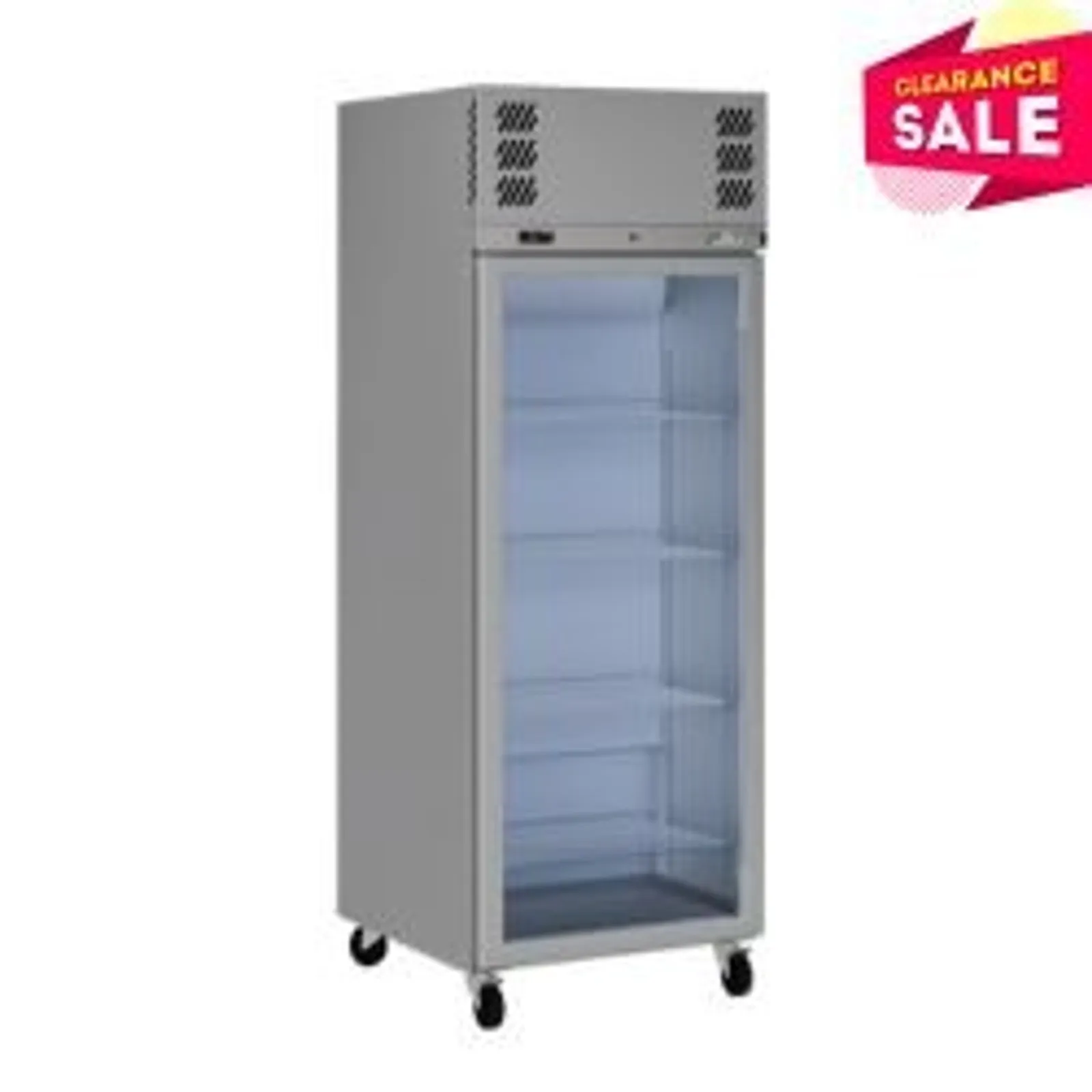 Williams LP1GS Pearl - 1 Glass Door Upright Freezer - Aged Stock