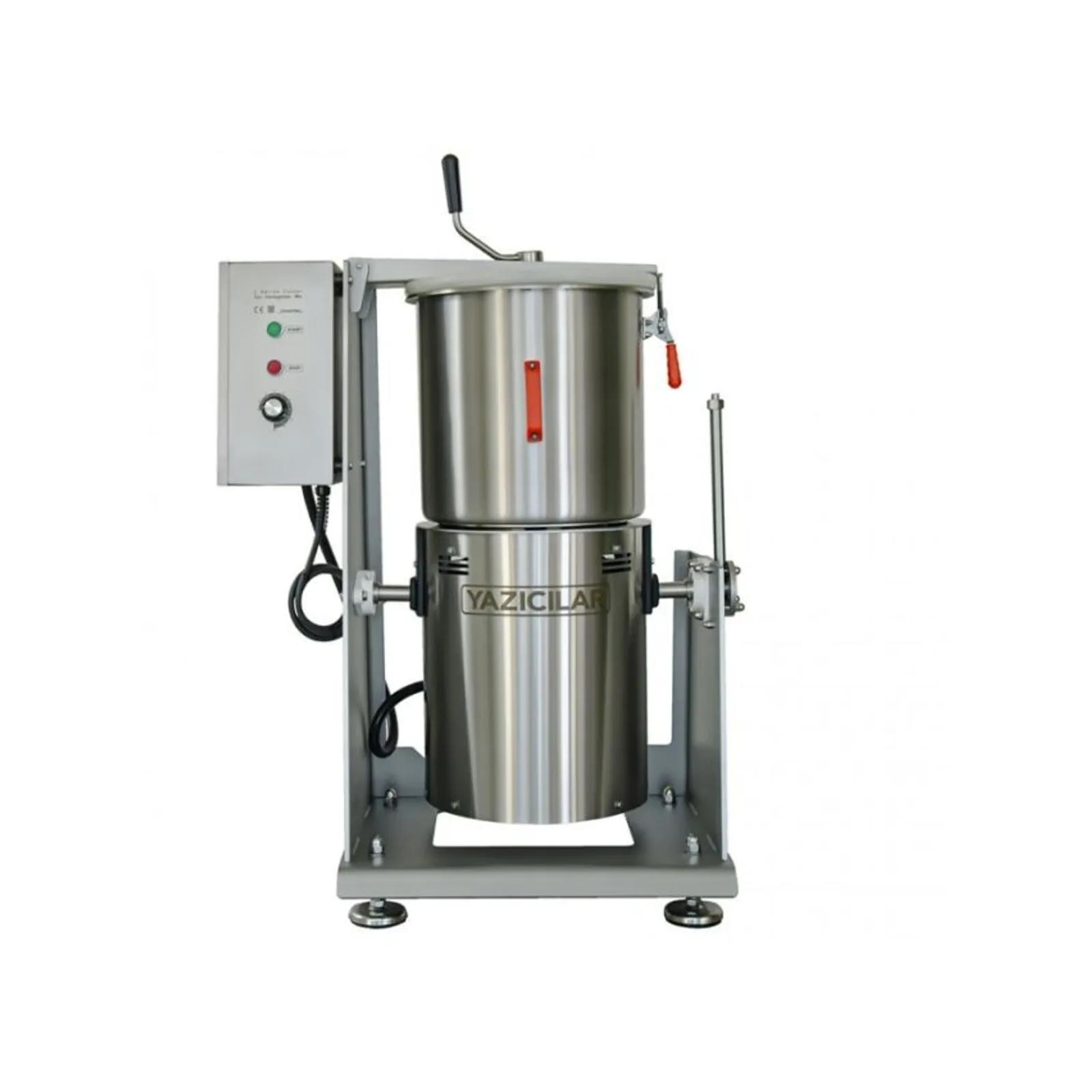 Yazicilar L65IV - 65 Litre Variable Speed Vertical Cutter Processor with Manual Tilt and Scraper