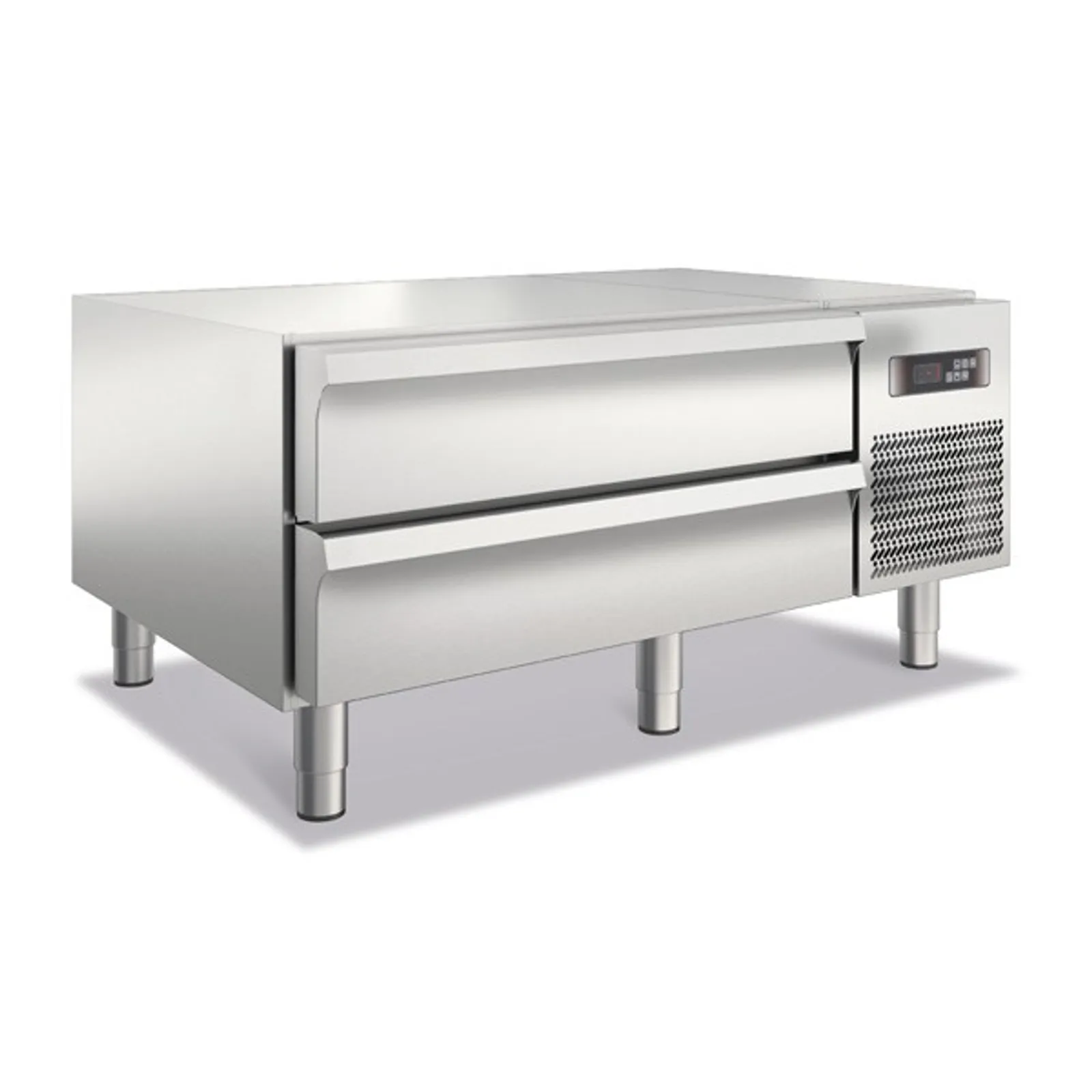 Baron BR912 BT - Royal Line Refrigerated Base With 2 Drawers
