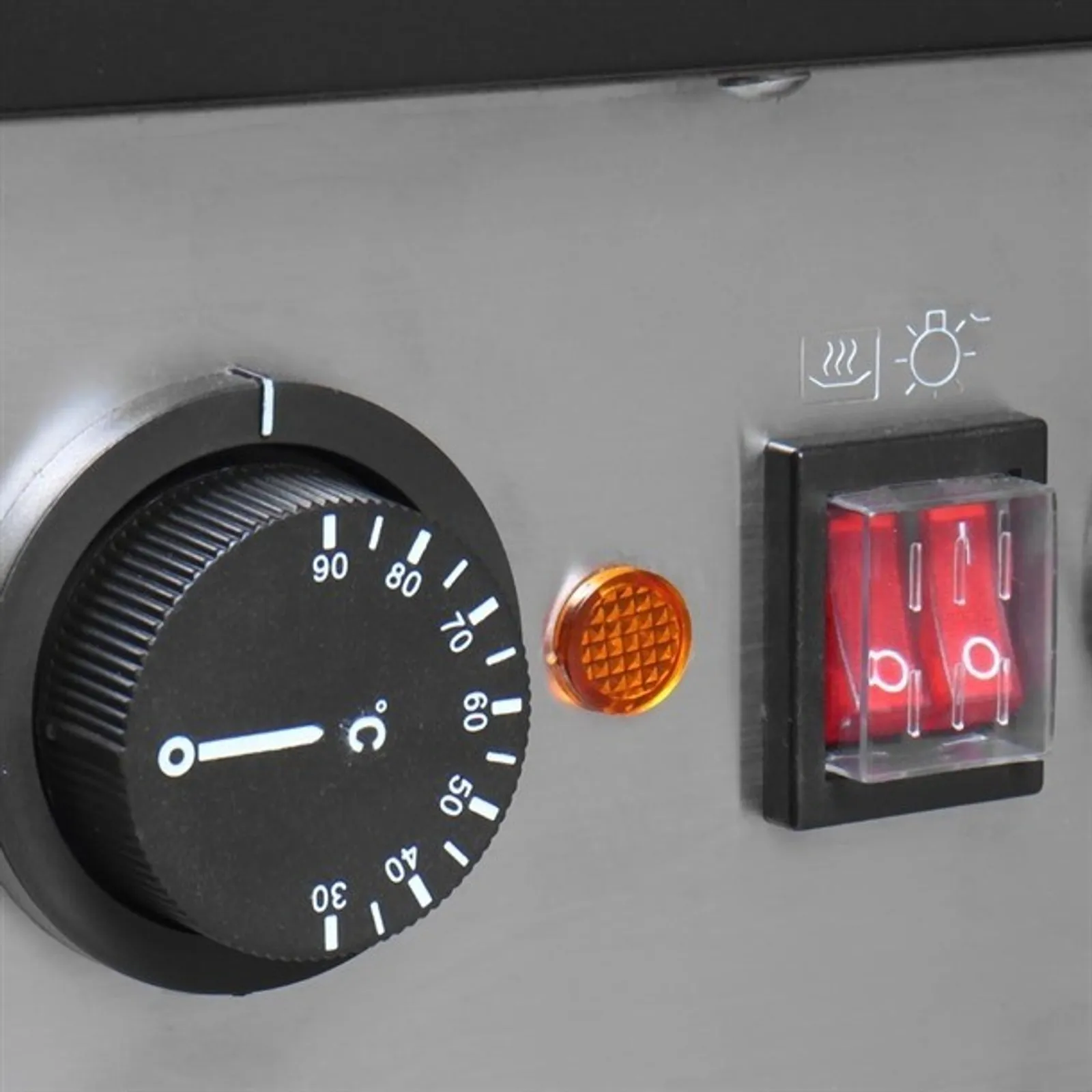 Apuro HW926-A - Sloped Chute Food Warmer 3 Shelf