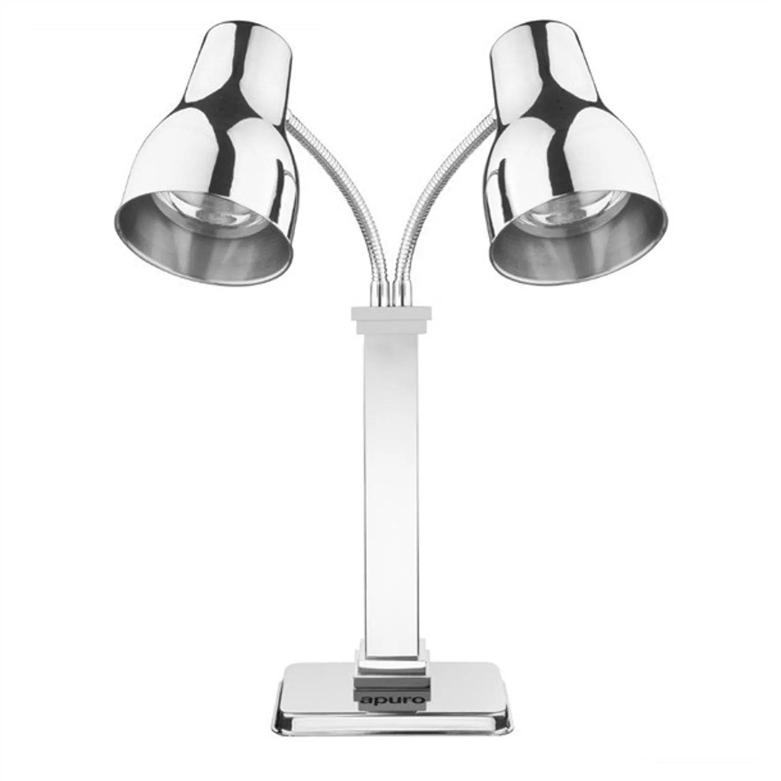 Apuro JA869-A - Double Heat Lamp Carving Station Stainless Steel 2x250W