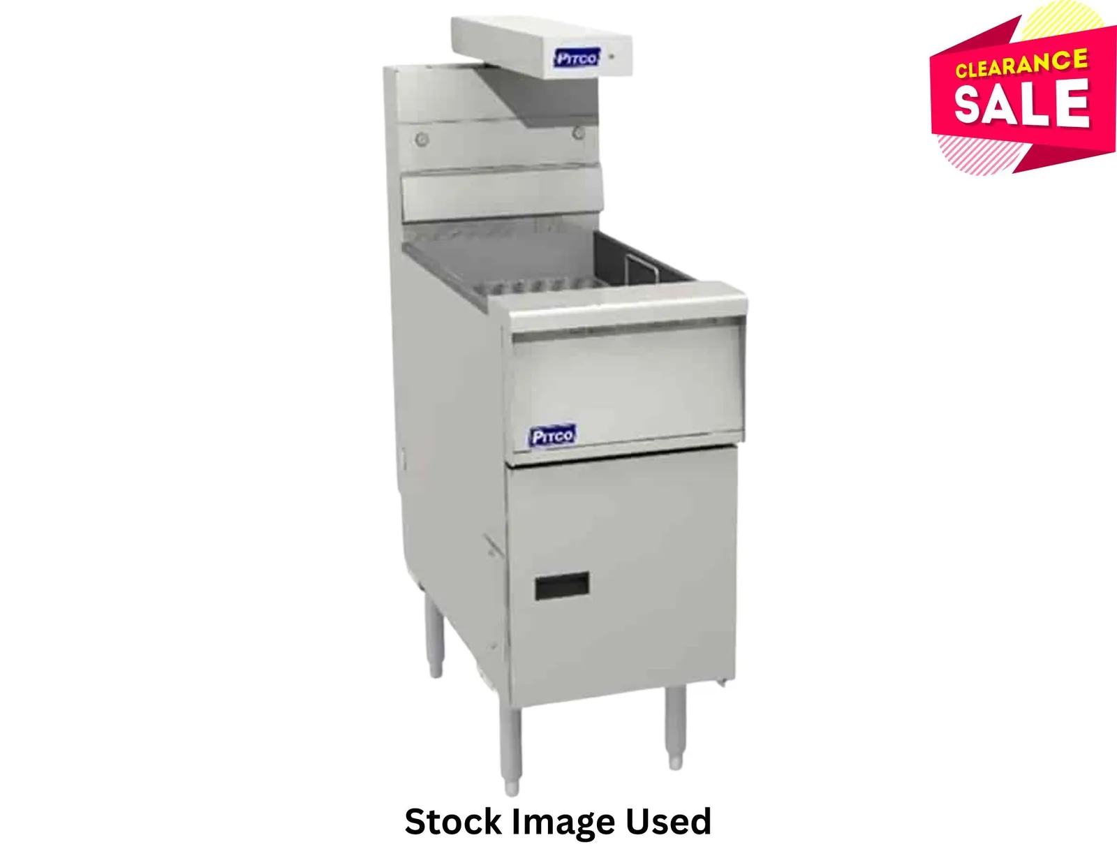 Pitco BNBSG18S/PFW1 Gas Bread & Batter Cabinet and Heat Strip - Clearance