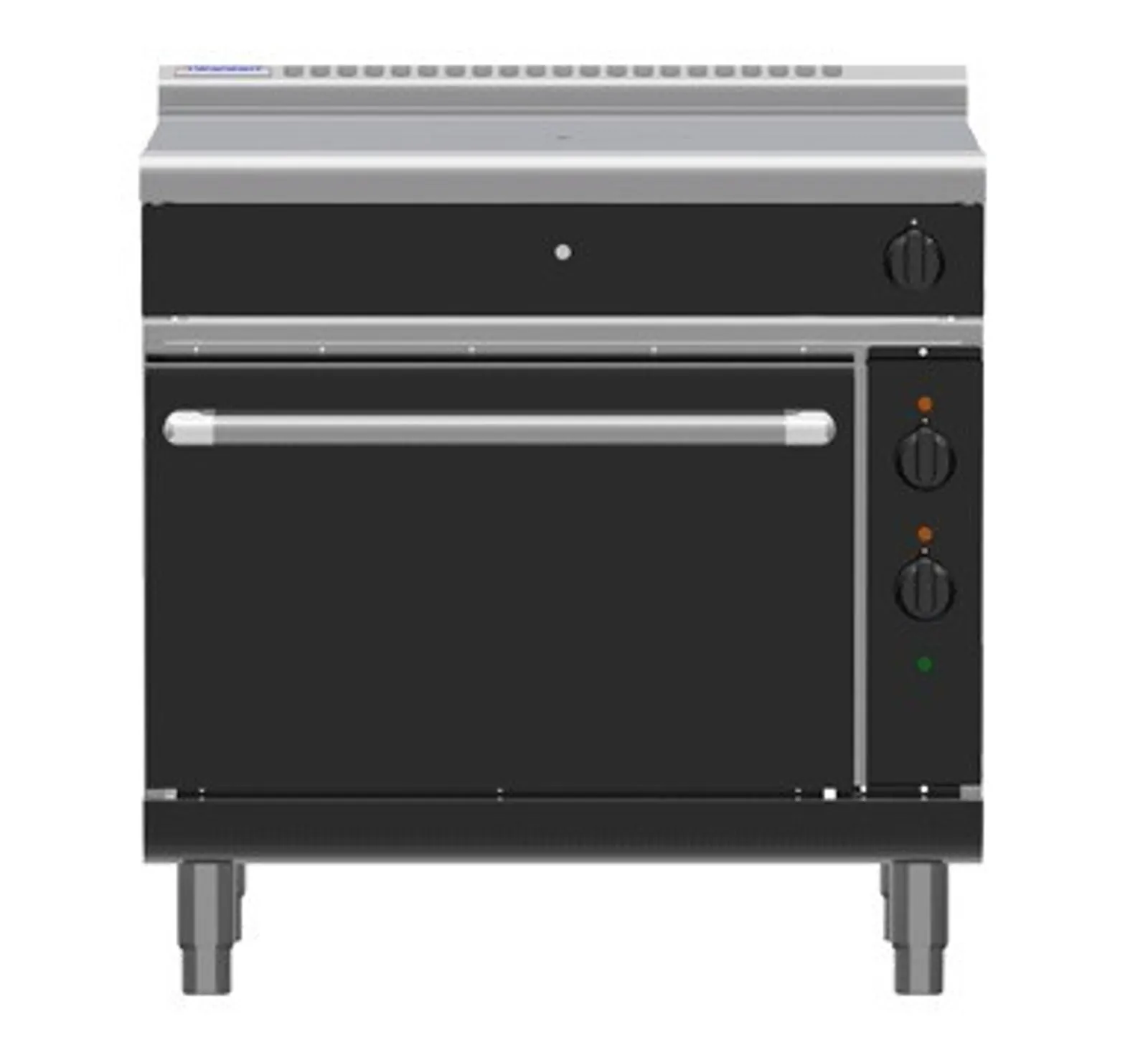 Waldorf Bold RNLB8110GE - 900mm Gas Target Top Electric Static Oven Range Low Back Version