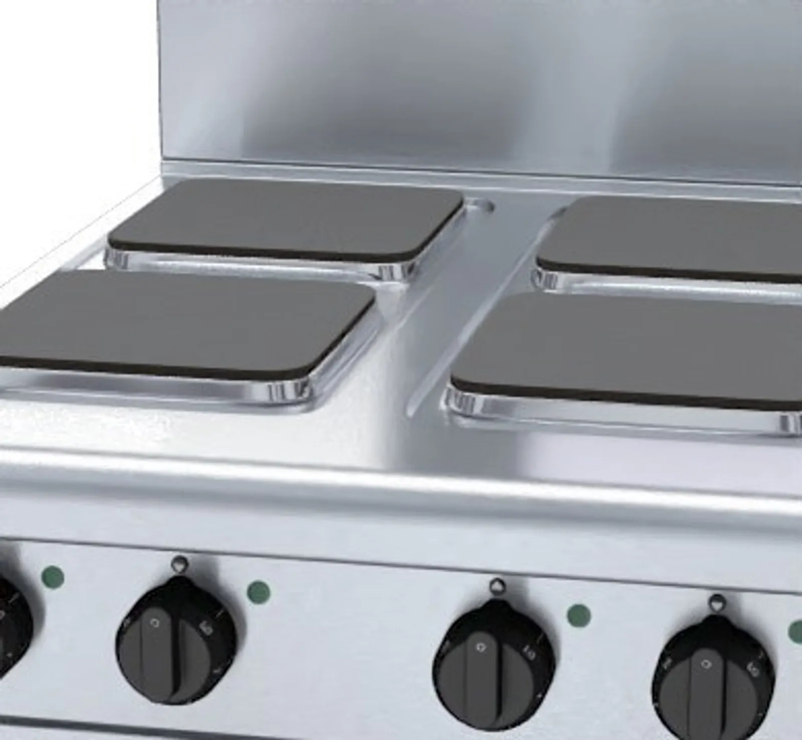 Waldorf 800 Series RN8400SE-LS - 600mm Electric Cooktop Sealed Hobs - Leg Stand