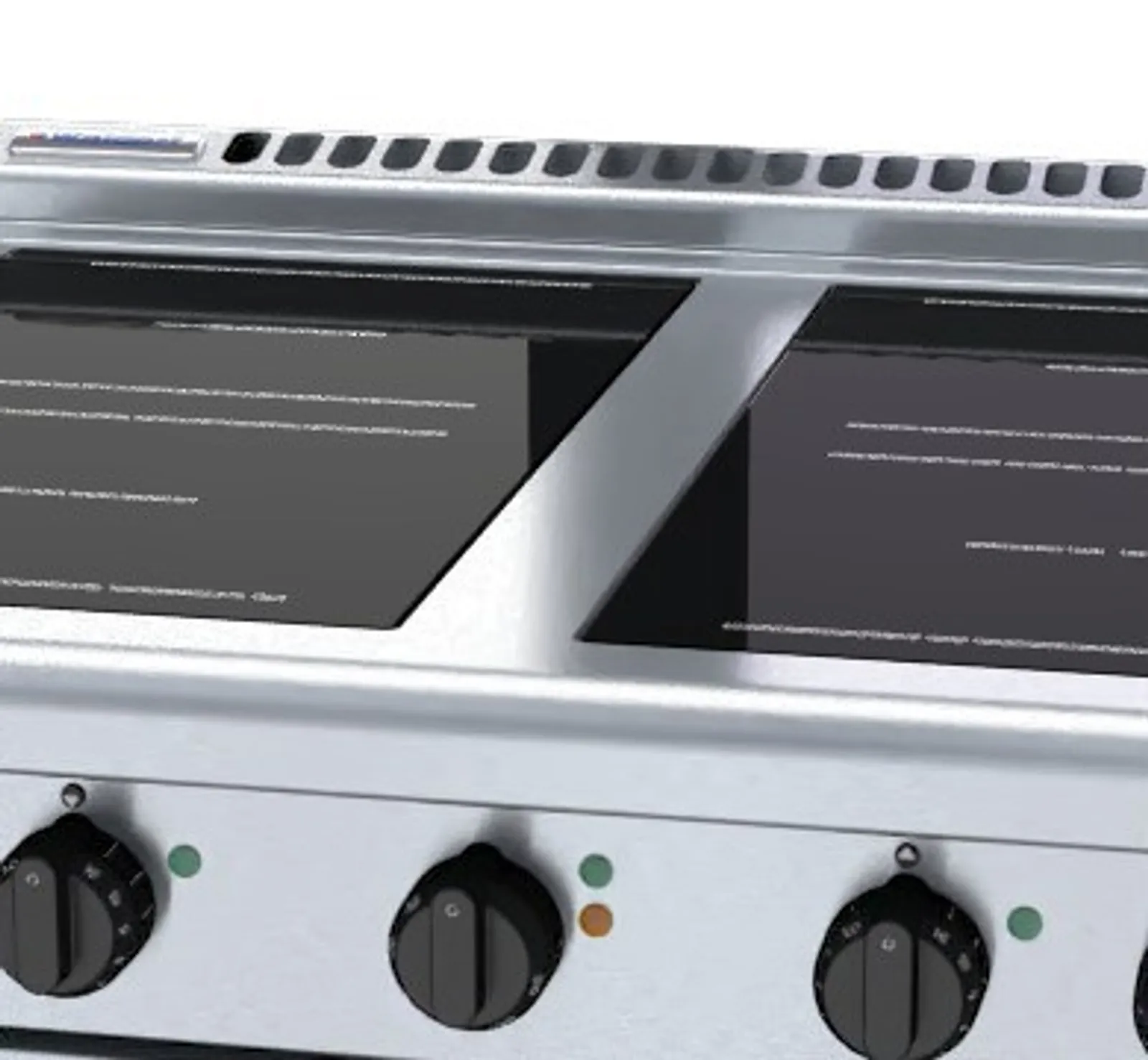 Waldorf 800 Series INL8410ECR5 - 900mm Induction Range Convection Oven Low Back Version