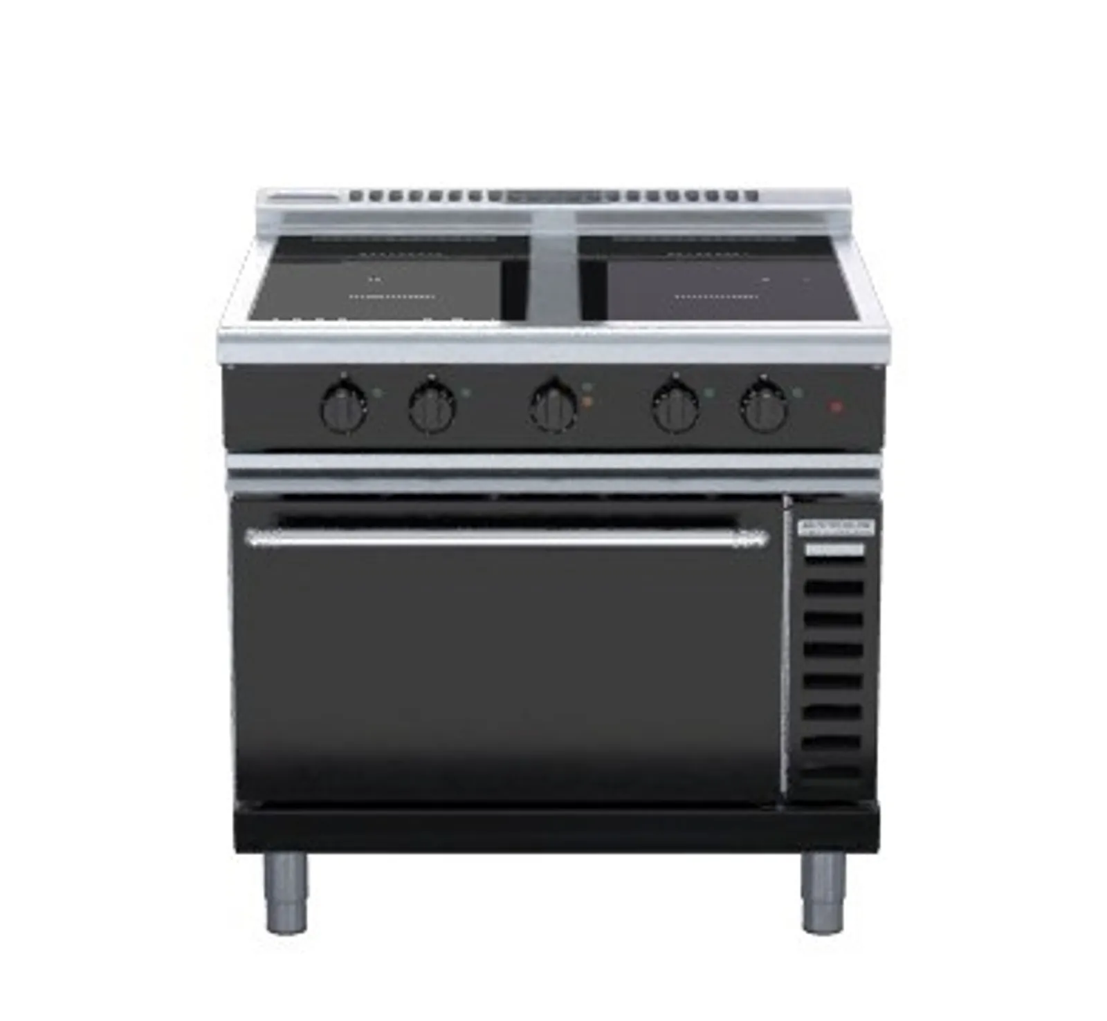 Waldorf Bold INLB8410ECR5 - 900mm Induction Range Convection Oven Low Back Version