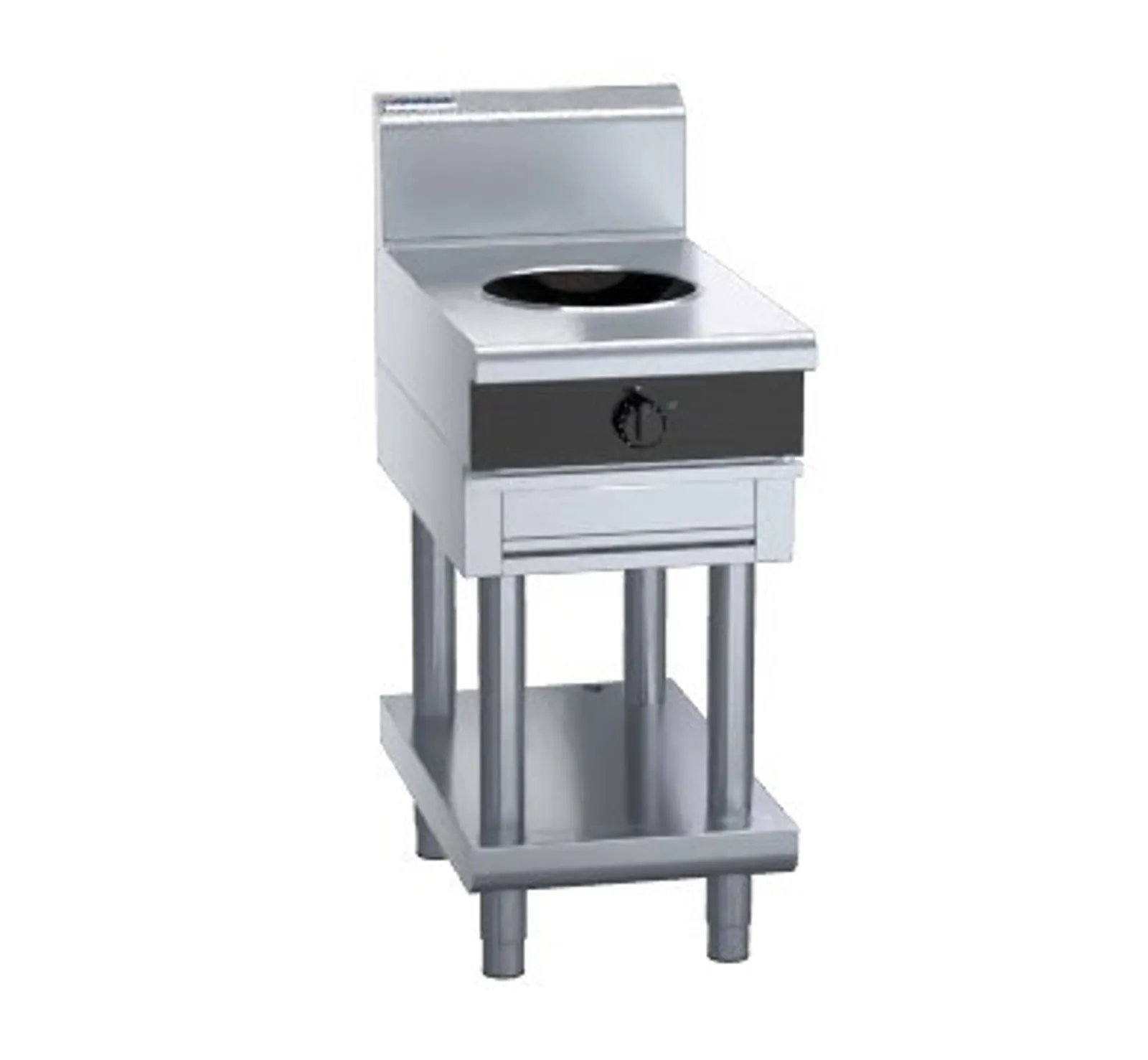 Waldorf Bold INB8100W5-LS - 450mm Induction Wok - Leg Stand