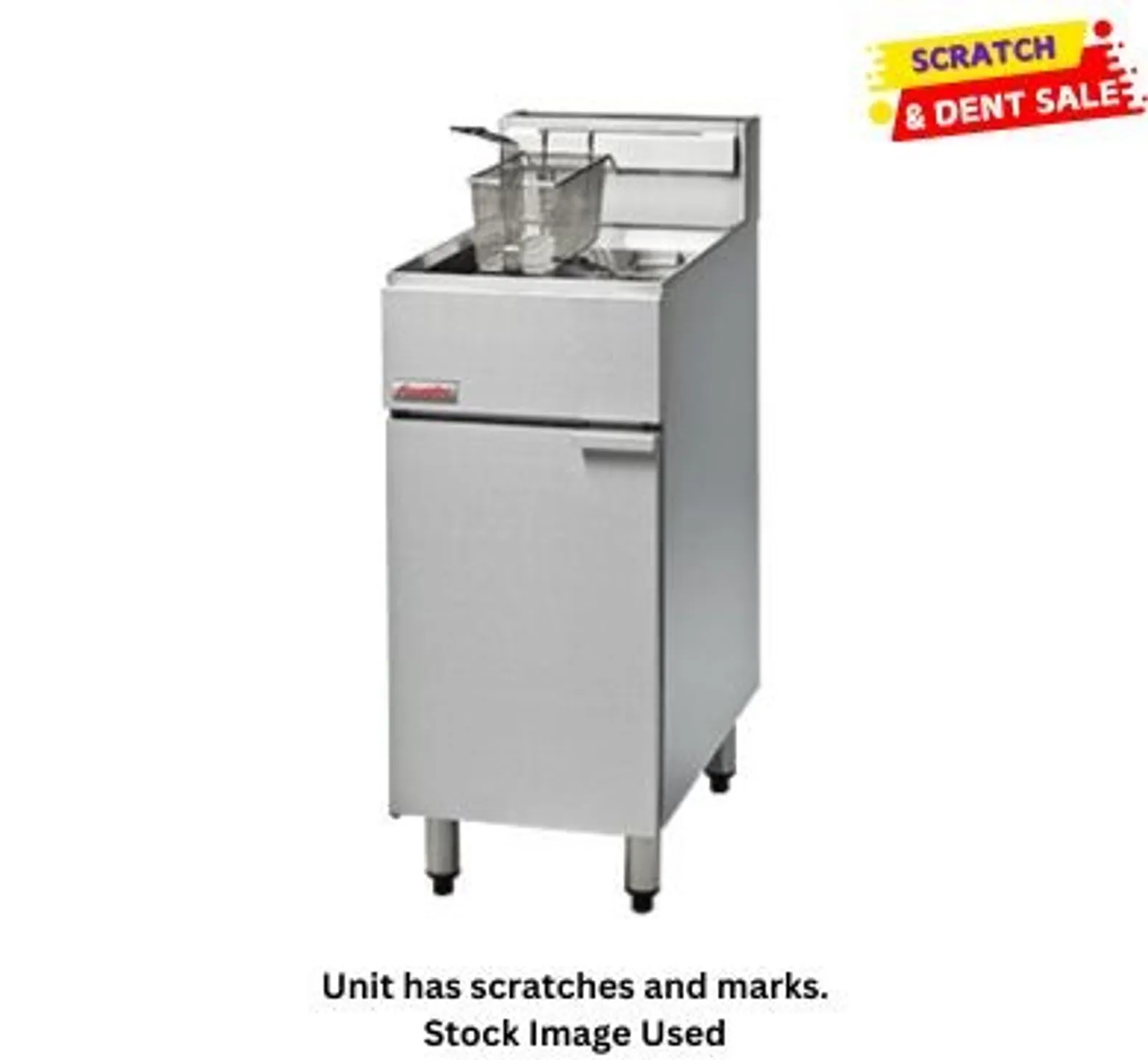 Fastfri FF18 Gas Single Pan Deep Fryer - Clearance