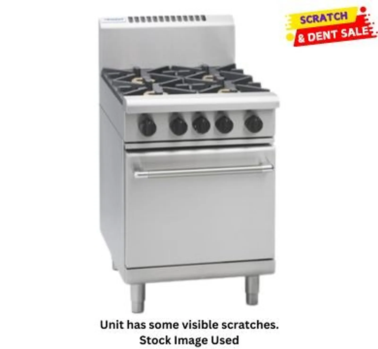 Waldorf 800 Series RN8410G - 600mm Gas Range Static Oven - Clearance (8)