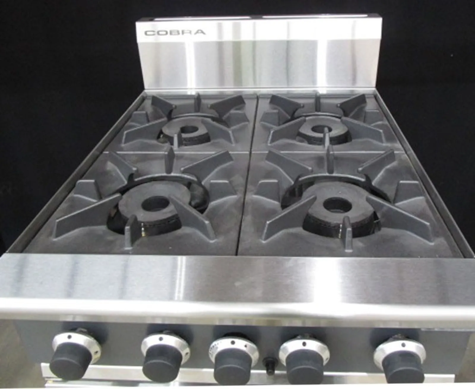 Cobra CR6D - 600mm Four Burner Gas Range Static Oven - Clearance