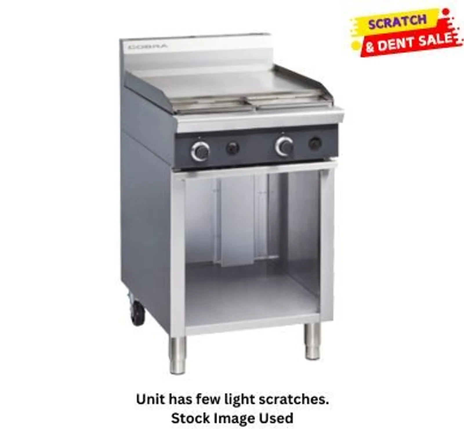 Cobra C6B - 600mm Griddle Gas Cooktop - Clearance