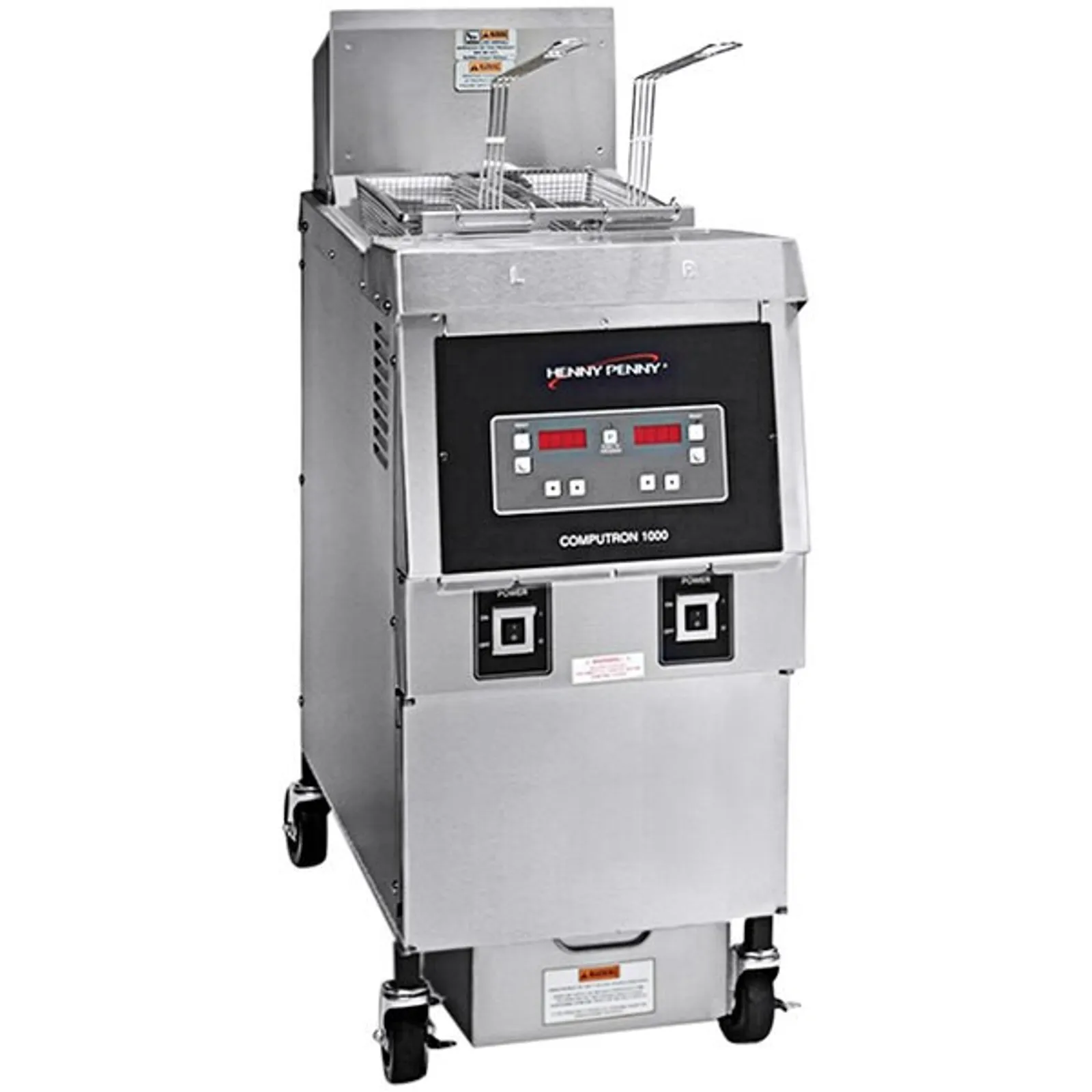 Henny Penny OFE321 1000 - Single Well Electric Open Fryer with Computron 1000 Controls