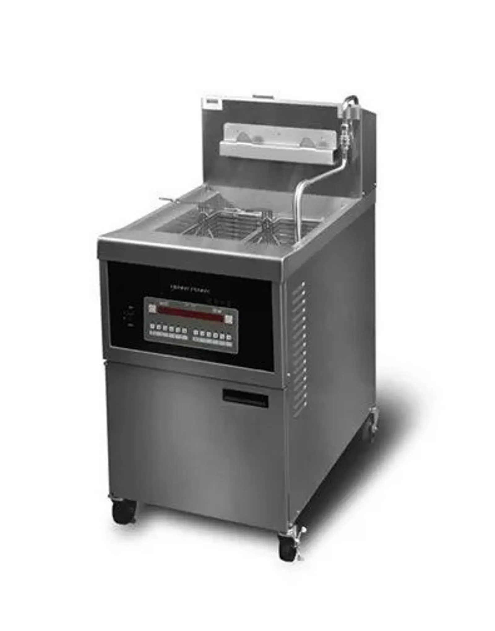 Henny Penny OFE341 8000 - Single Well Large Capacity Electric Open Fryer with Computron 8000 Controls