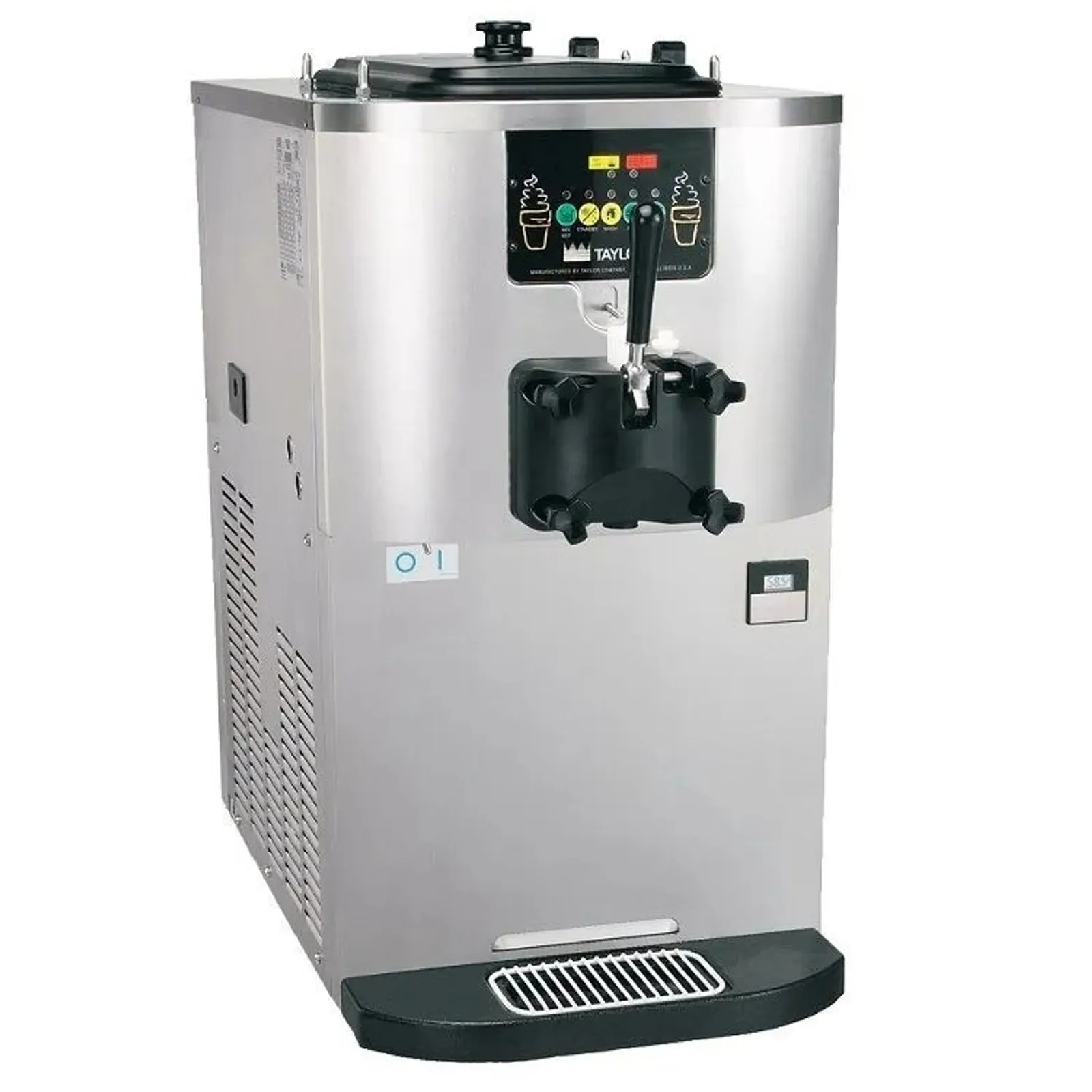 Taylor C707 264767 - Gravity Fed Single Flavour Bench Top Soft Serve Machine - Single Barrel 3.2ltr