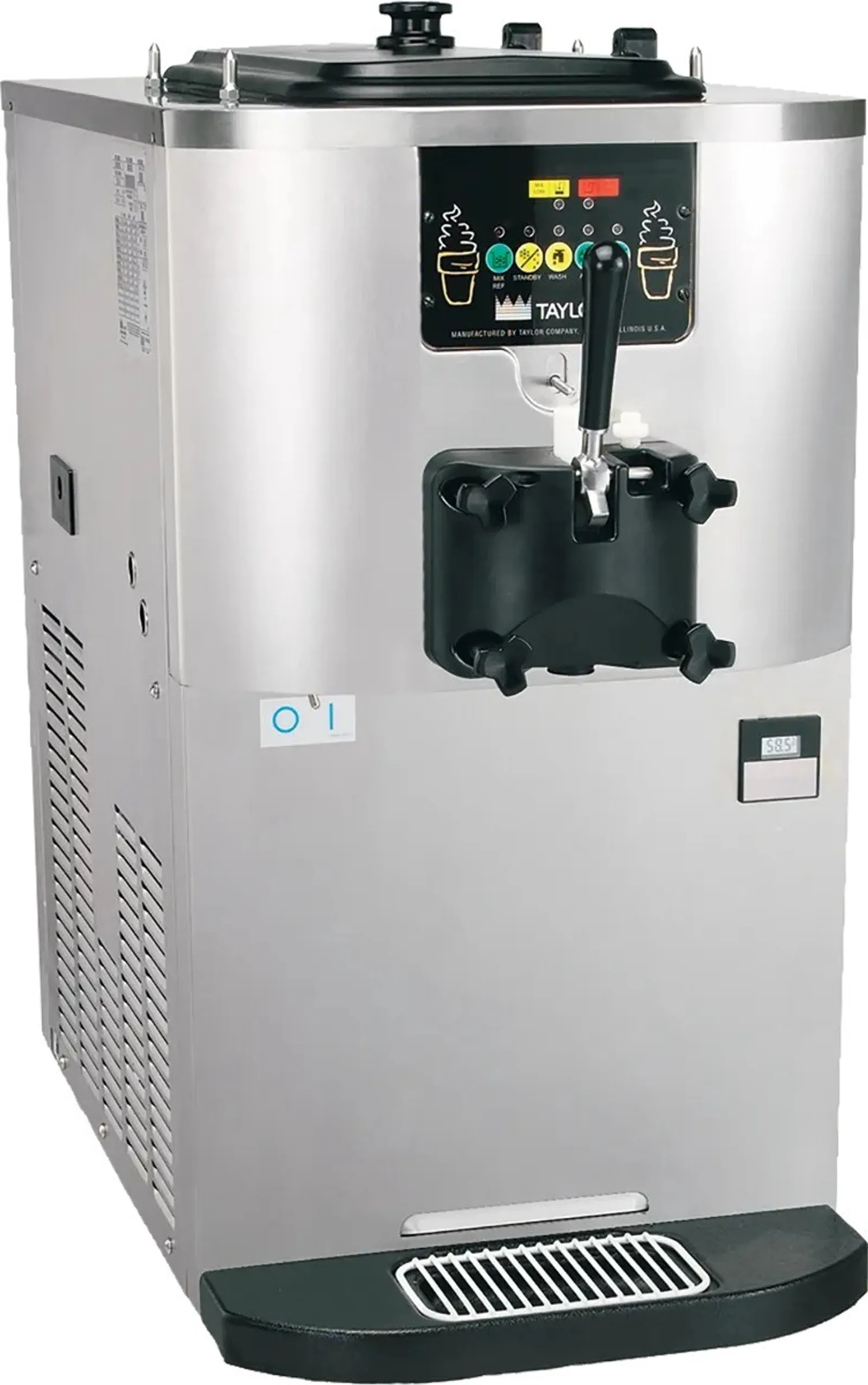 Taylor C706 319465 - Pump Bench Top High Capacity Soft Serve Machine - Single Barrel 240V