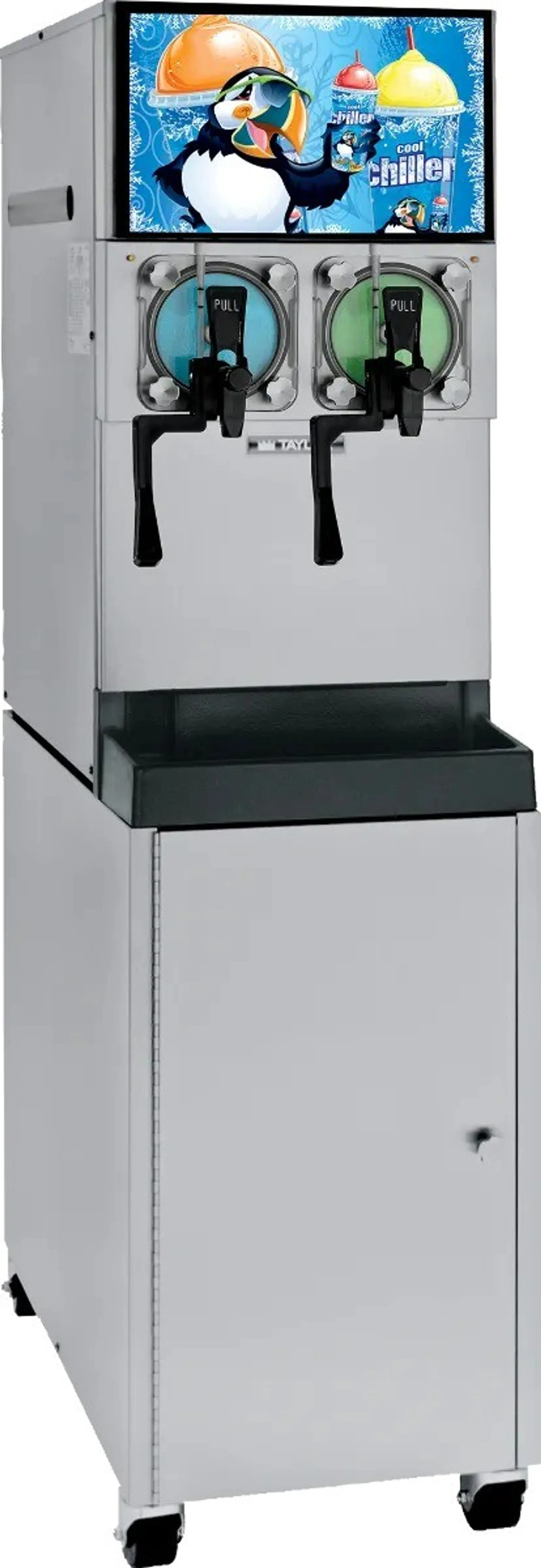 Taylor C300 113926 - Two Flavour Frozen Carbonated Beverage Machine - Double Barrel 6.6ltr