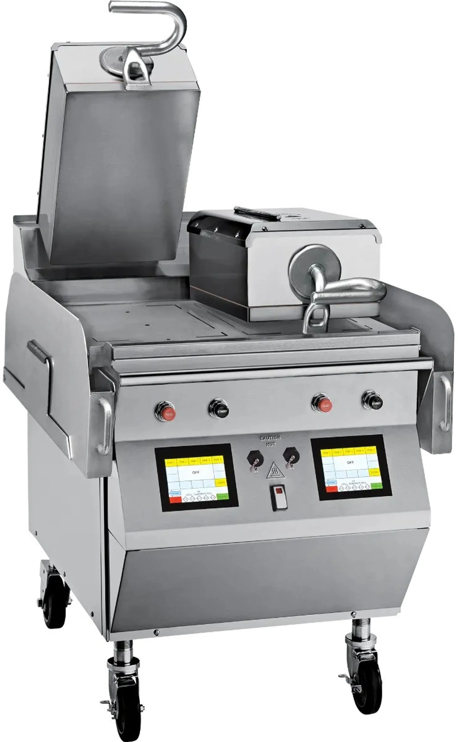 Taylor L820 166965 - Electric Two Sided Grill - Double Cooking Zone