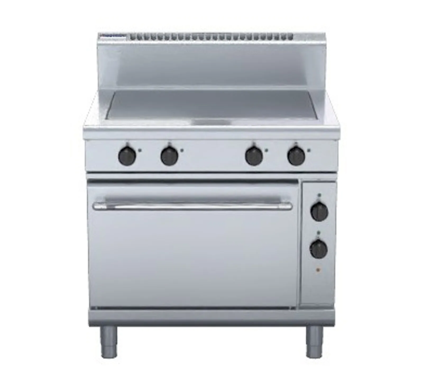 Waldorf 800 Series RN8114EC - 900mm Electric Solid Top Convection Oven Range