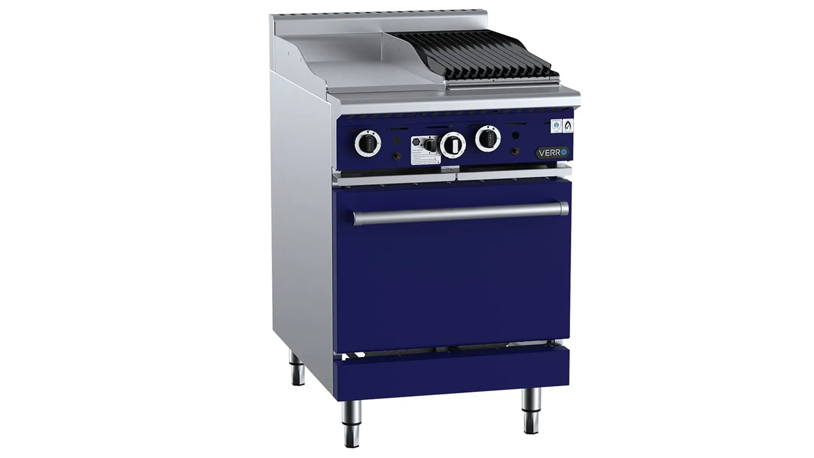 VERRO VOV-GRP3-CBR3 Oven with 300mm Grill Plate & 300mm Char Broiler