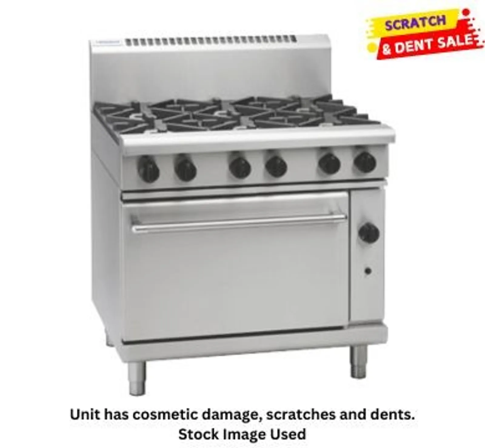 Waldorf 800 Series RN8610GF - 900mm Gas Range Static Oven - Clearance