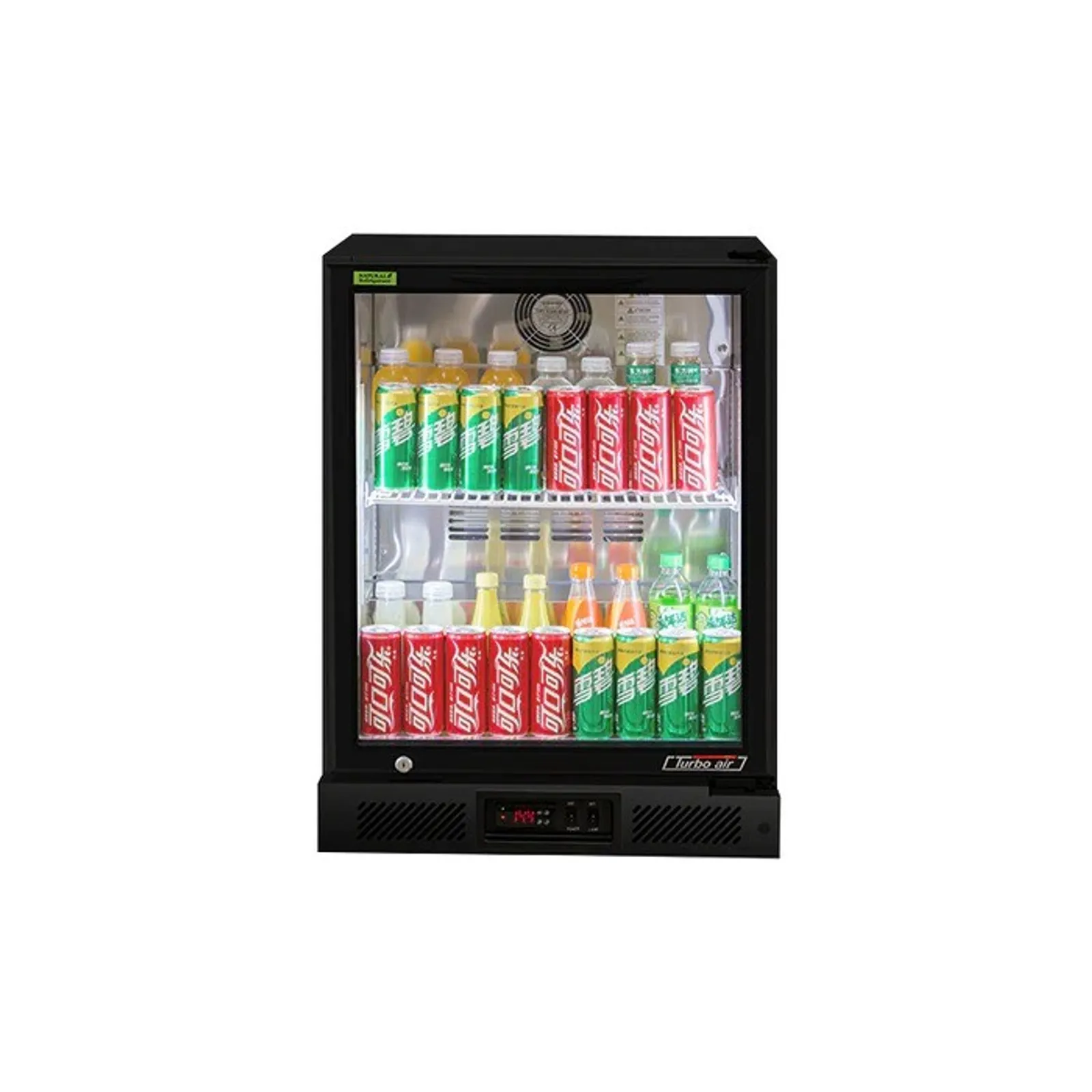 Turbo Air TB6-8H-SWBBB-N - 1 Glass Door Back Bar Fridge - Clearance