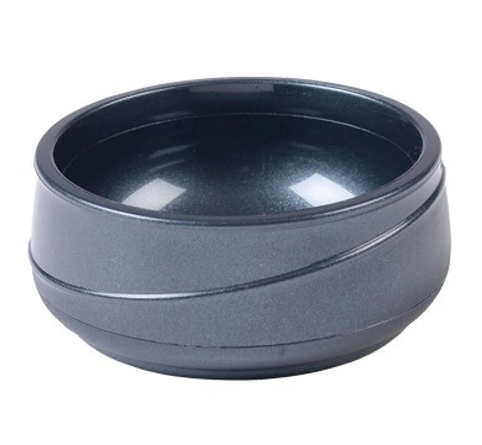 Aladdin Temp-Rite ALB510 - 8oz / 230mL Allure Insulated Round Bowl - Tungsten