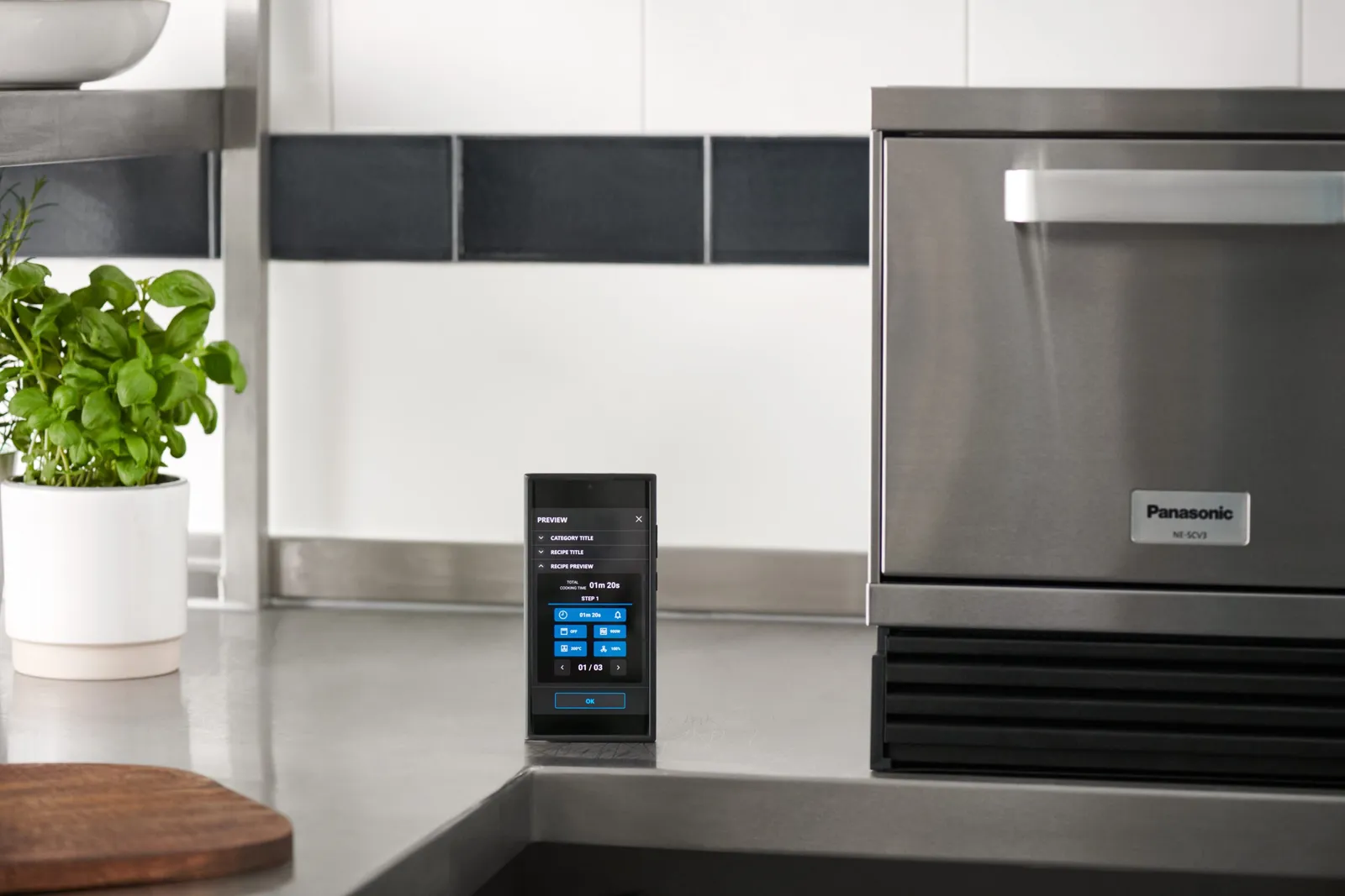 Panasonic NE-SCV3 10L Microwave Heavy Duty Fast Cook Convection Oven 1800W