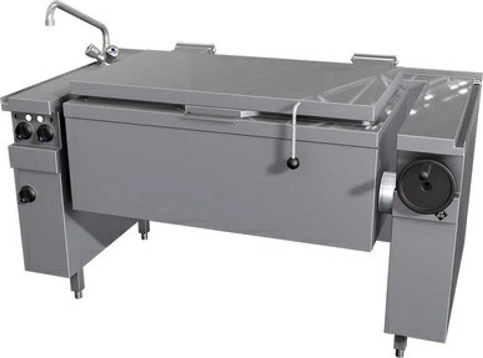 MKN 10019142 - Electric Bratt Pan 3/1 GN Manual Tilting 116L