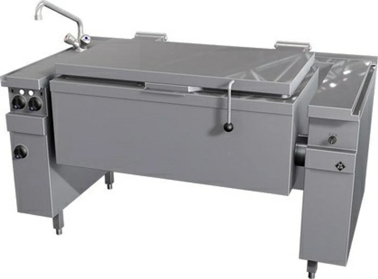 MKN 10019144 - Electric Bratt Pan 3/1 GN Motorised Tilting 116L