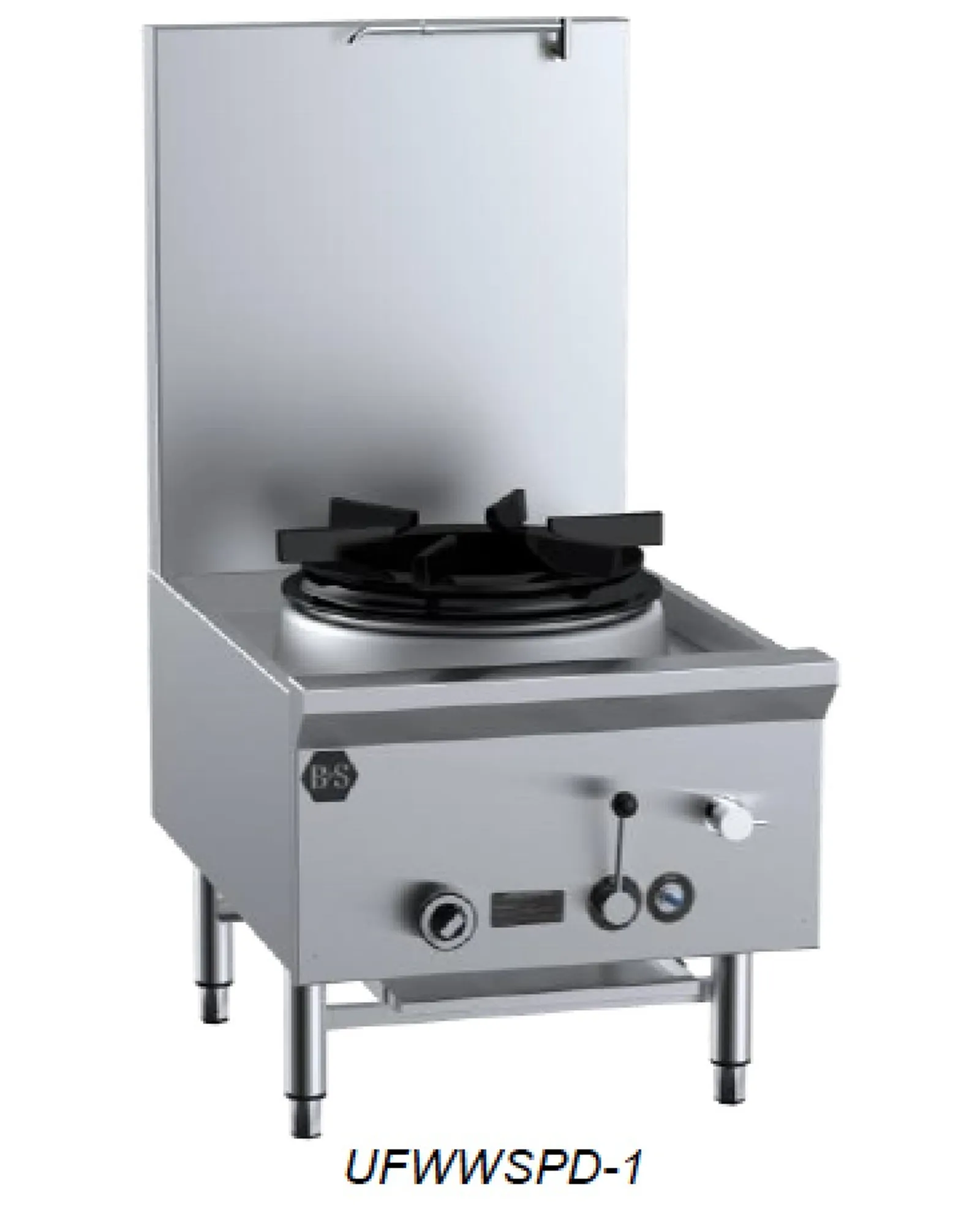 B&S BLACK UFWWSPD-1 Single Hole Deluxe Waterless Stock Pot