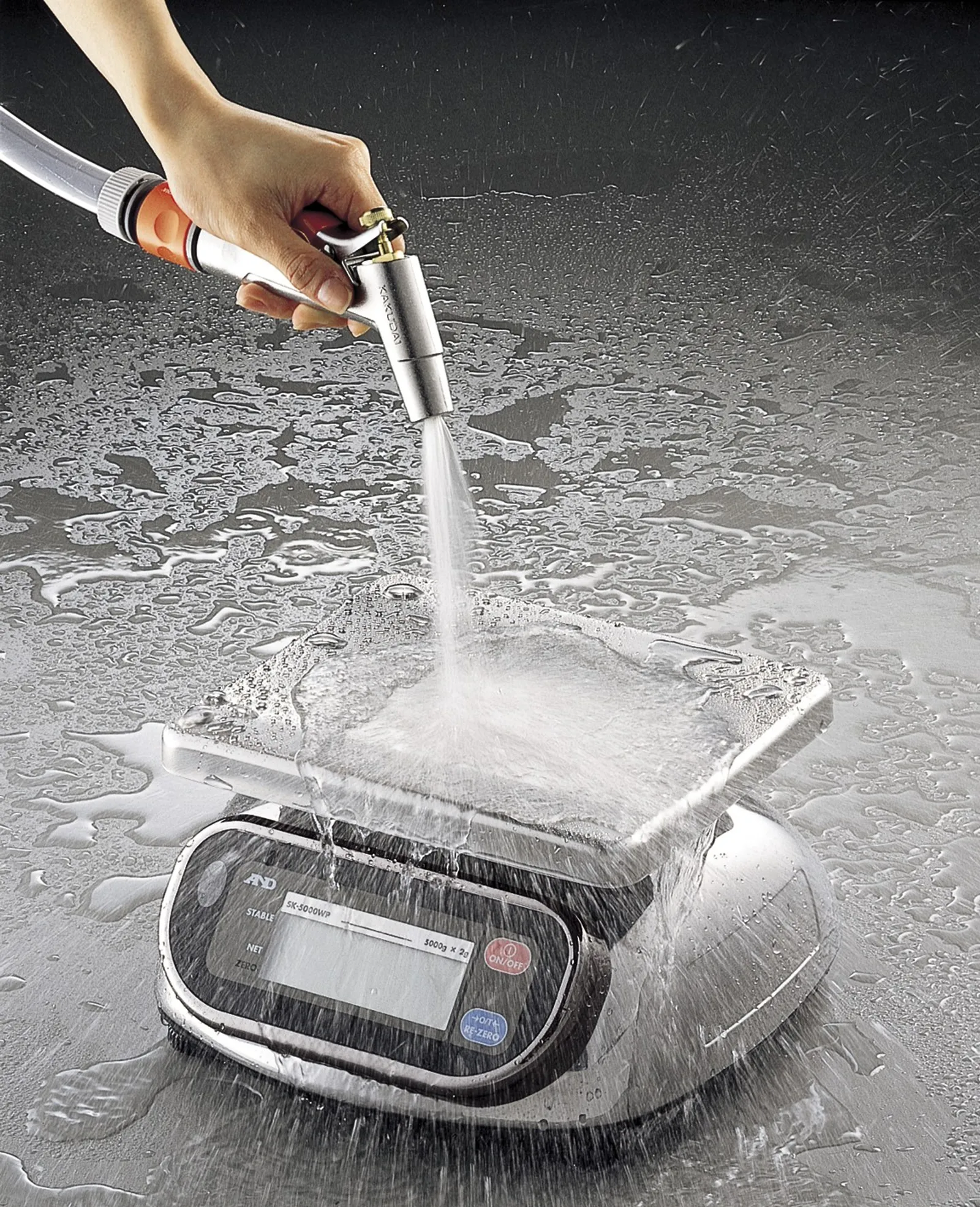 A&D SK-5001WP Washdown Stainless Steel Digital Scale