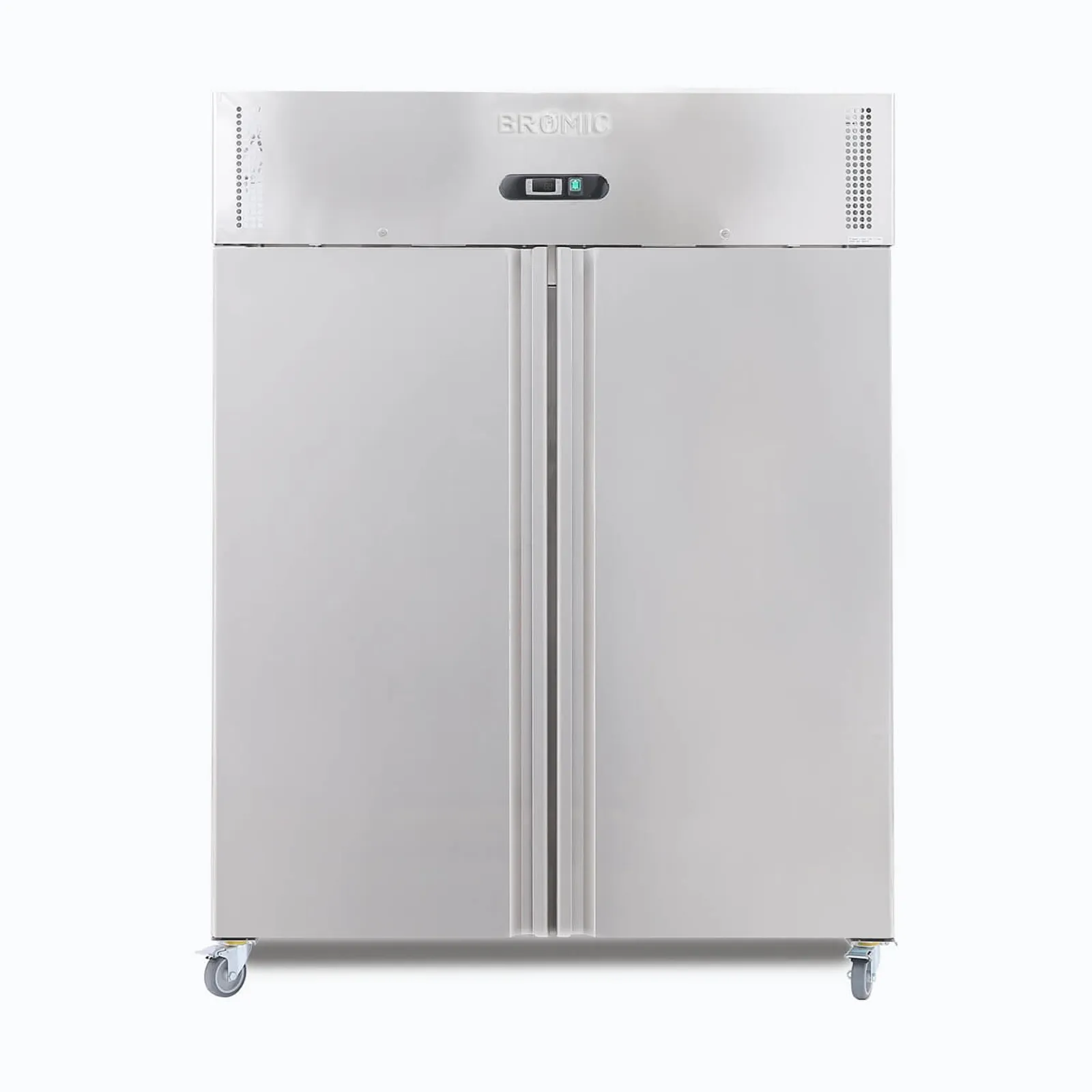 Bromic UC1300SD-NR-1 - Upright Fridge - 1300L - 2 Doors - Stainless Steel