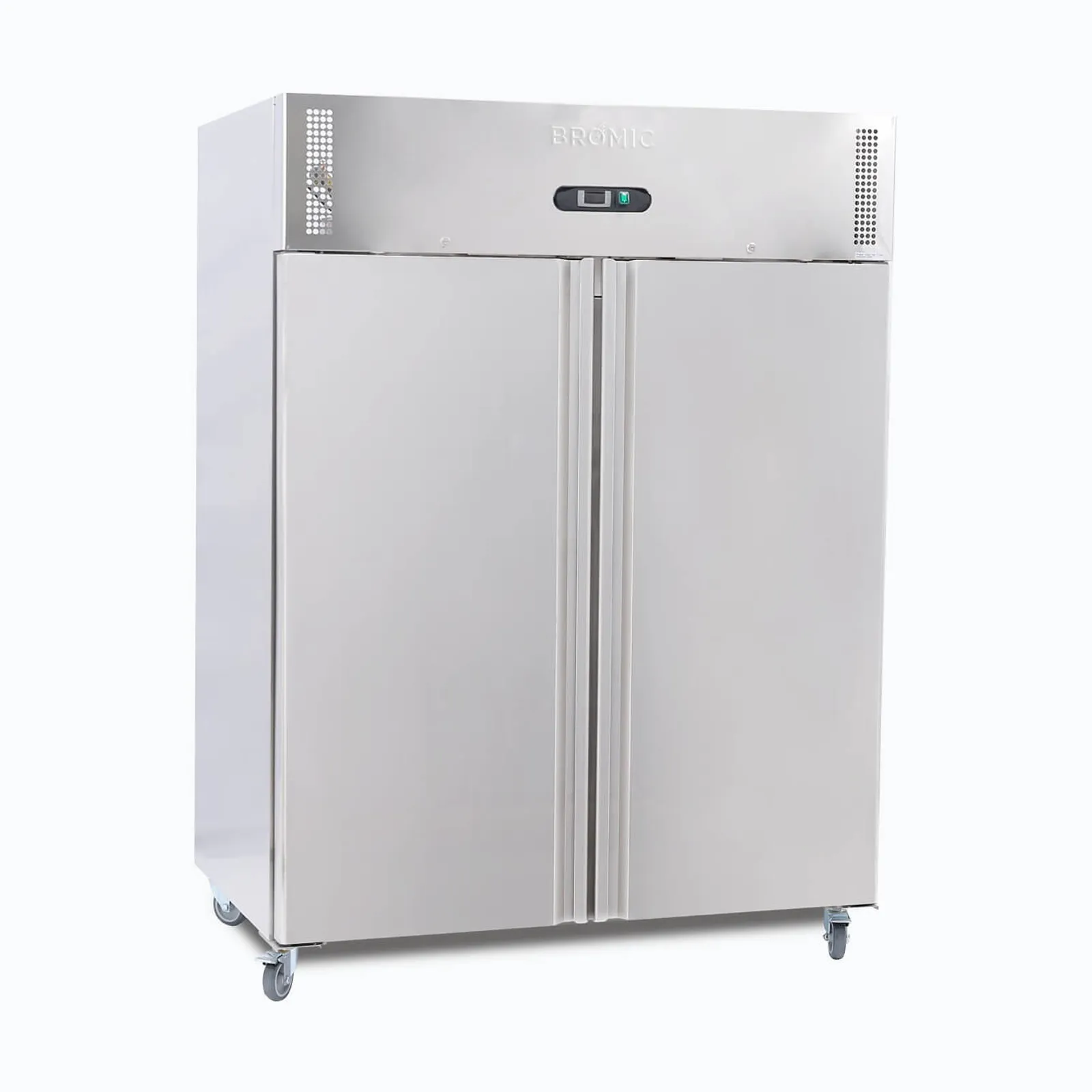 Bromic UC1300SD-NR-1 - Upright Fridge - 1300L - 2 Doors - Stainless Steel