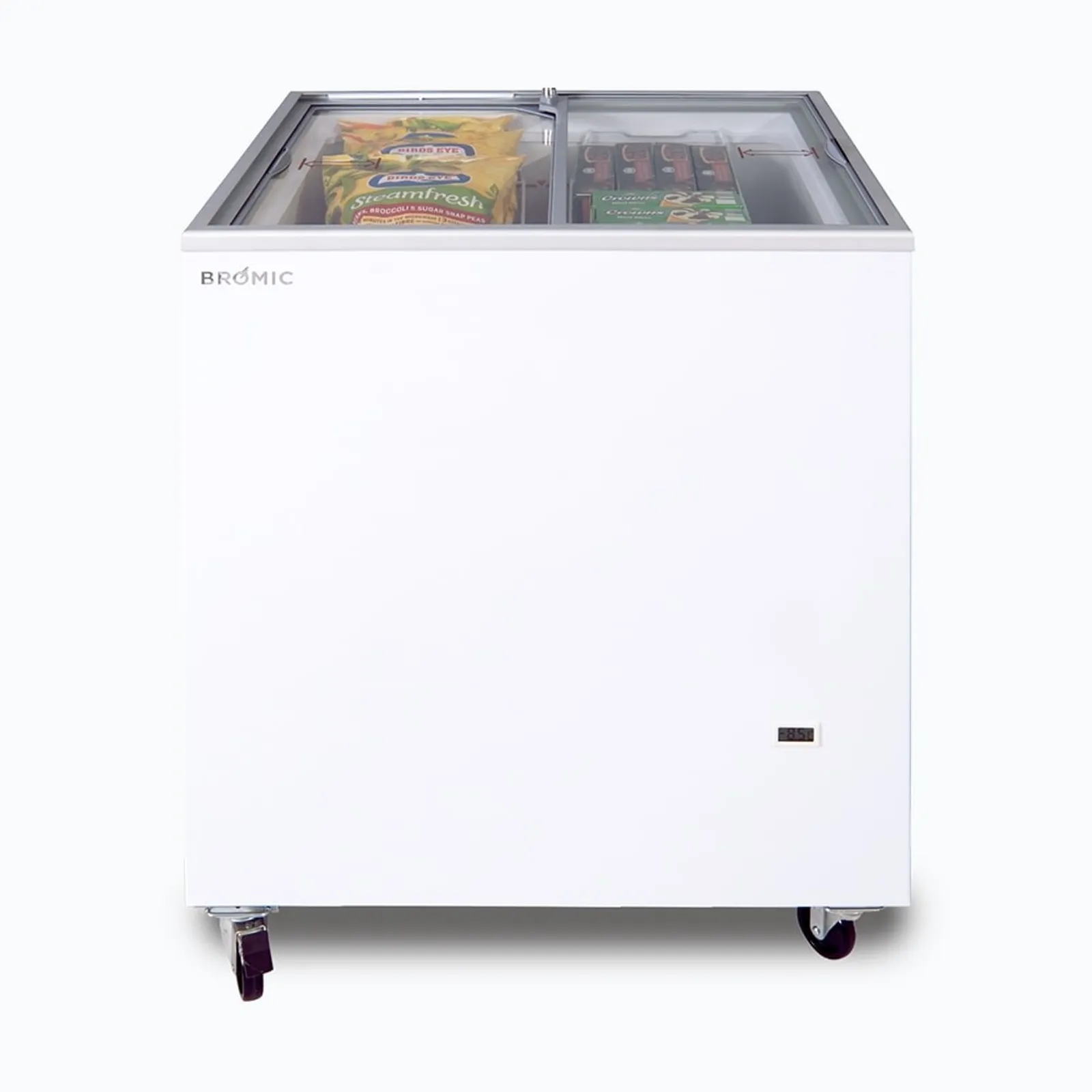 Bromic CF0200FTFG - Display Chest Freezer - 191L - Flat Glass Top