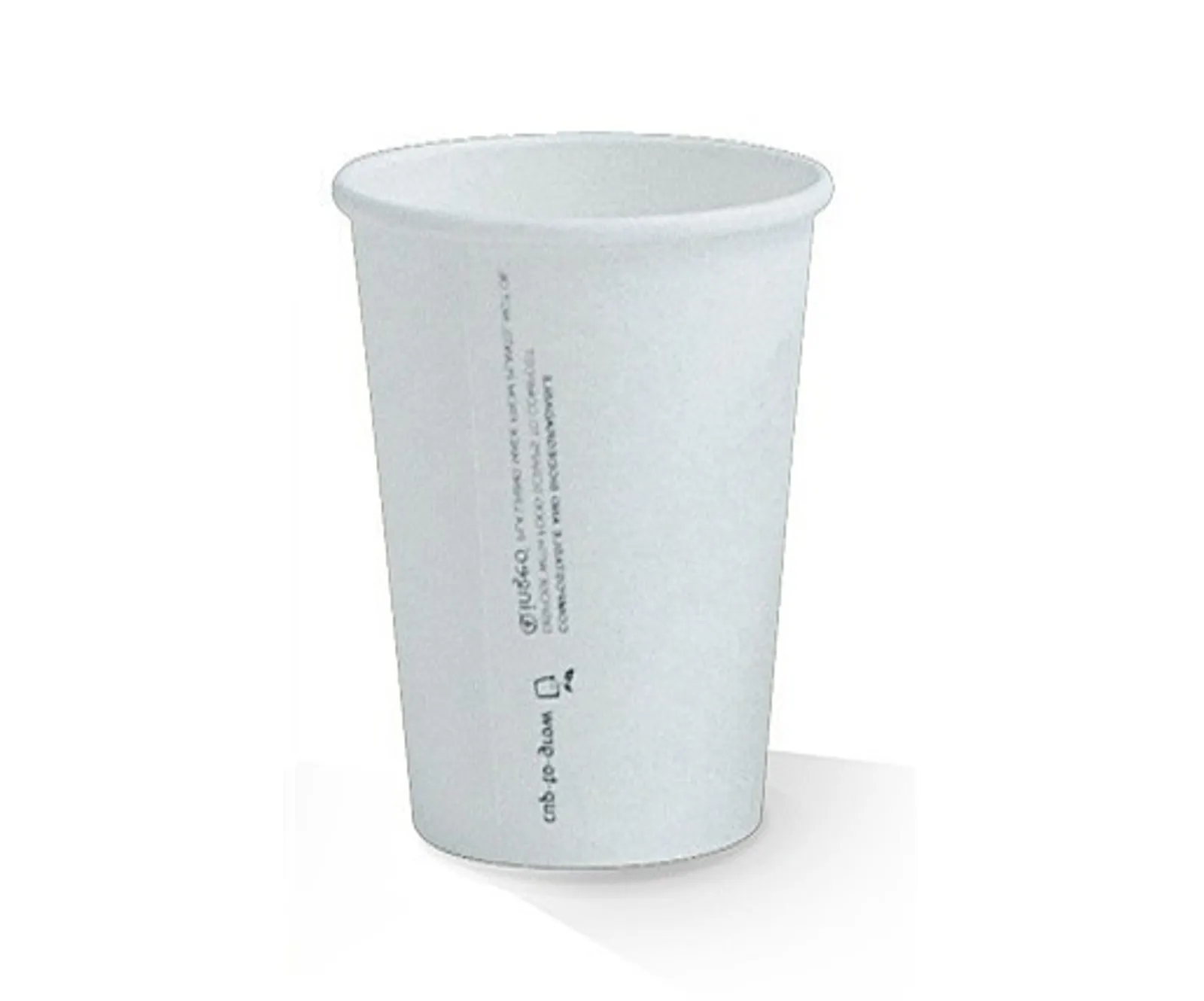 Pac Trading PPC10S 10oz PLA Coated SW Cup/Plain 80 x 56 x 110mm CARTON