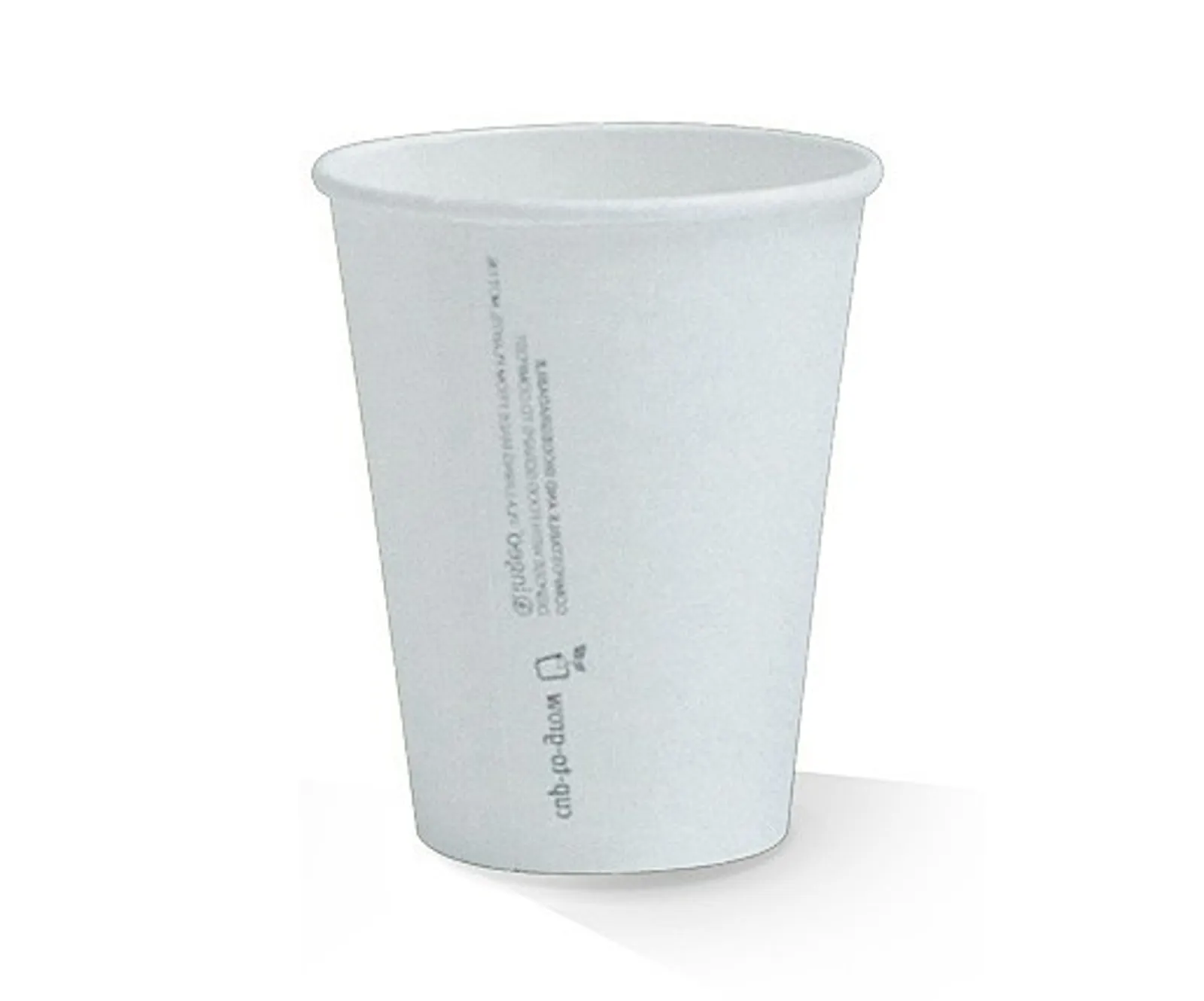 Pac Trading PPC12S 12oz PLA Coated SW Cup/Plain 90 x 58 x 110mm CARTON