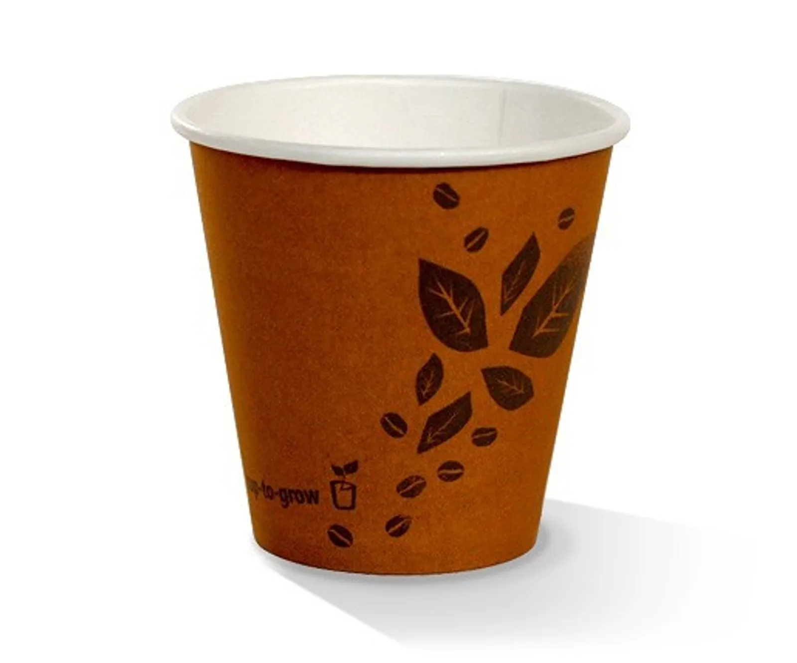 Pac Trading BPC8S90 8oz PLA Coated SW Cup/One-Lid-Fits-All 90 x 57 x 85mm CARTON