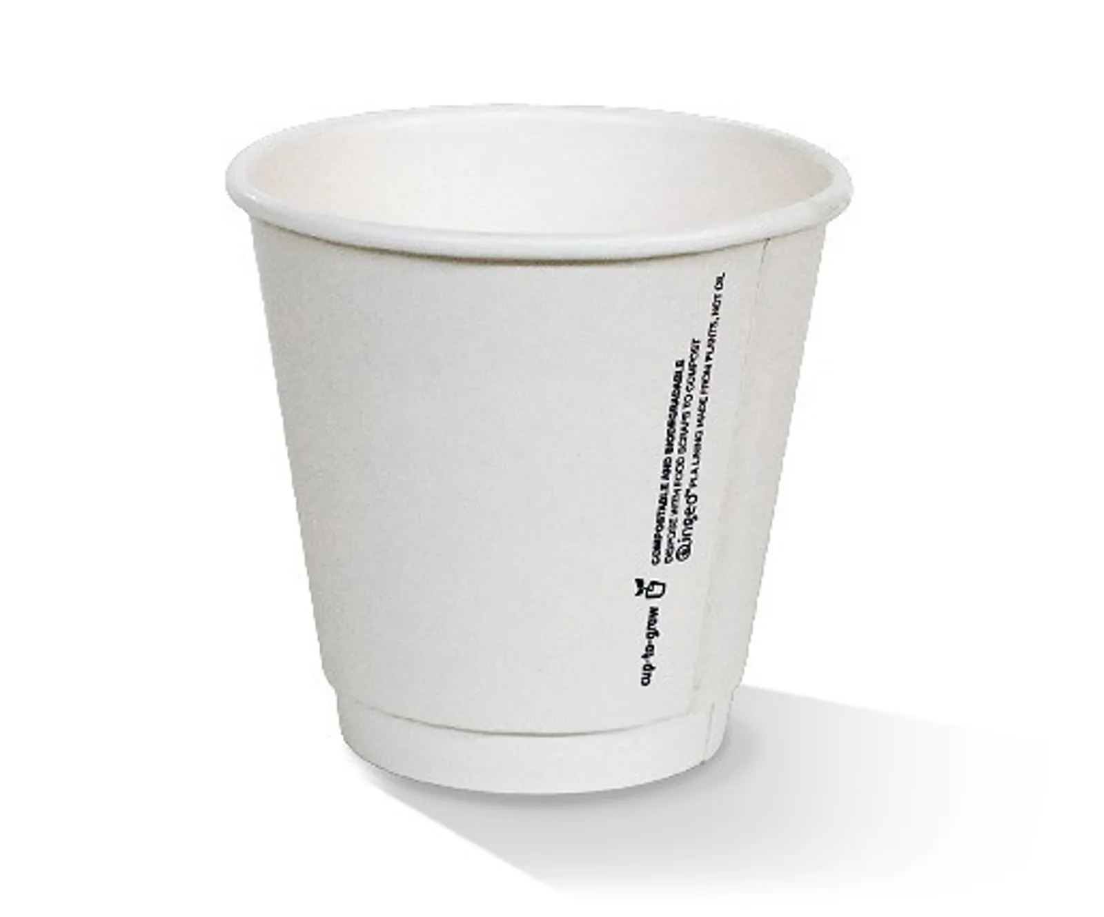 Pac Trading PPC8D90 8oz PLA Coated DW Cup/One-Lid-Fits-All 90 x 57 x 85mm CARTON