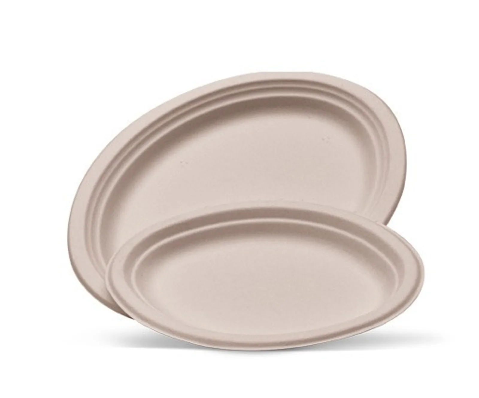 Pac Trading BTY02 Small Oval Plate - Bamboo 191 x 254mm CARTON