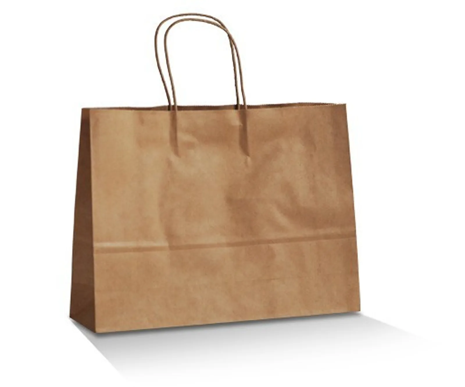 Pac Trading BCB-T-MB Brown Kraft Bag - Medium Boutique 260 x 350 x 100mm CARTON