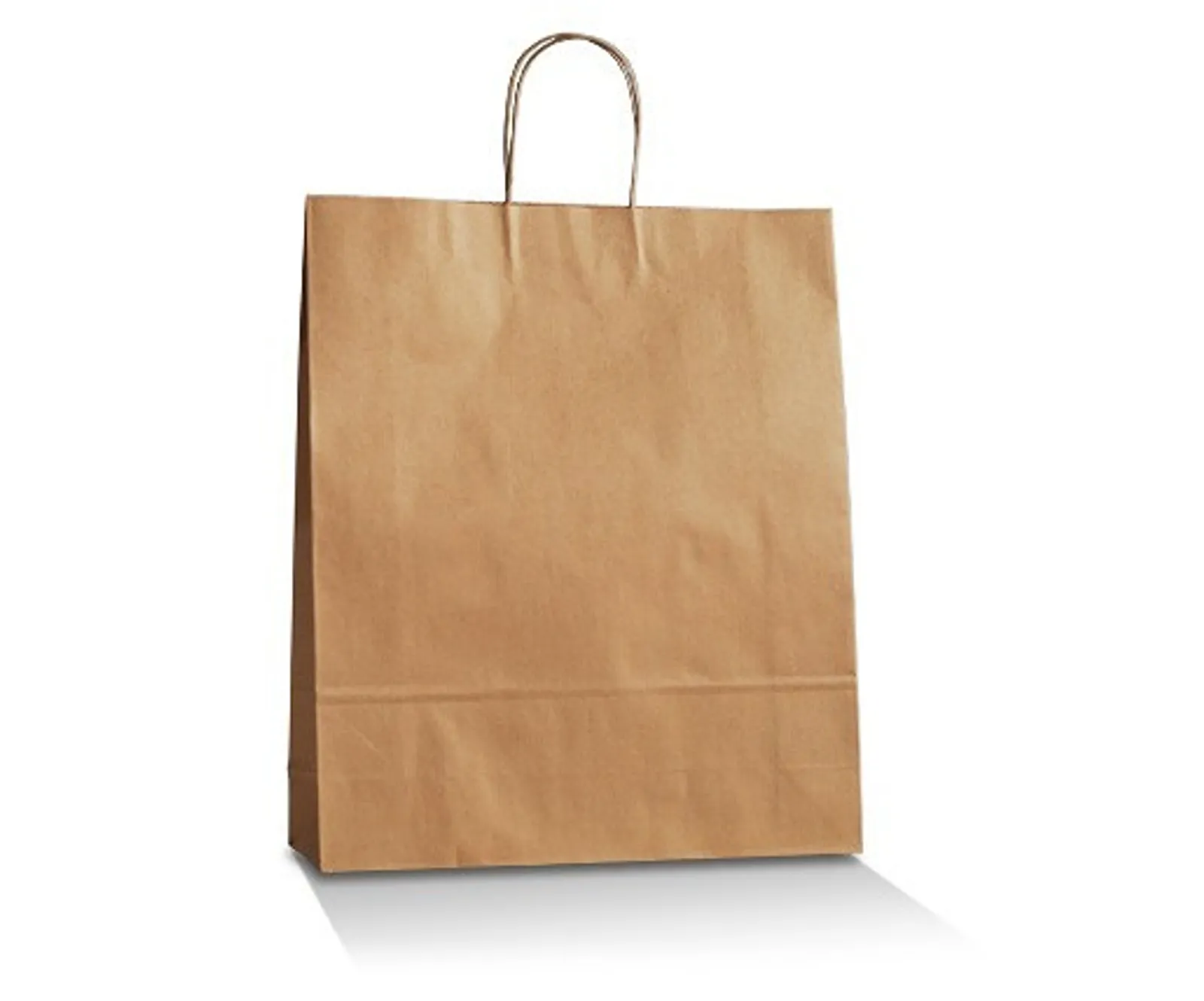 Pac Trading BCB-T-MP Brown Kraft Bag - Medium Plus 420 x 315 x 125mm CARTON