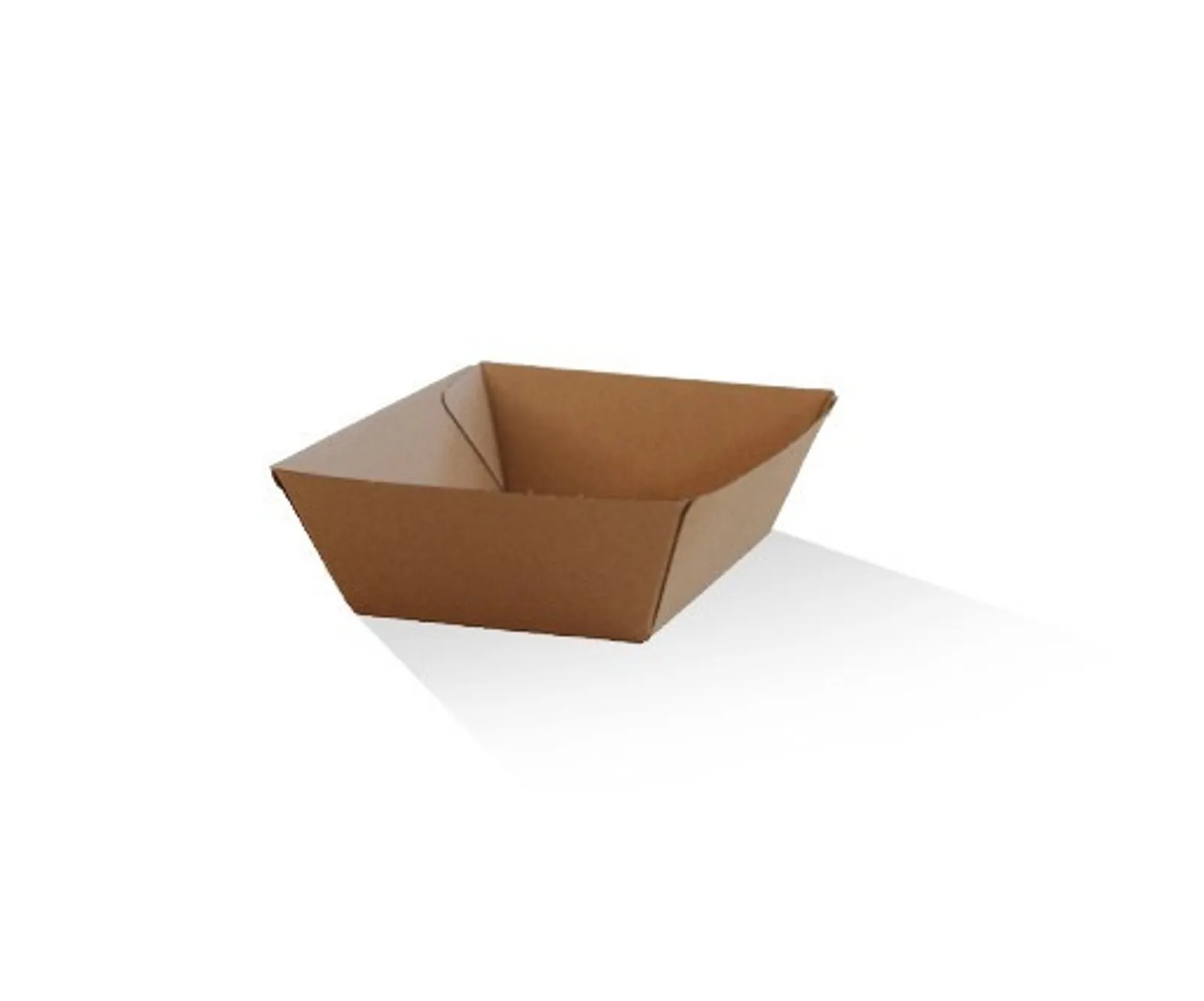Pac Trading PCT1 Tray Small /Brown Corrugated Kraft /Plain 130 x 91 x 50mm CARTON