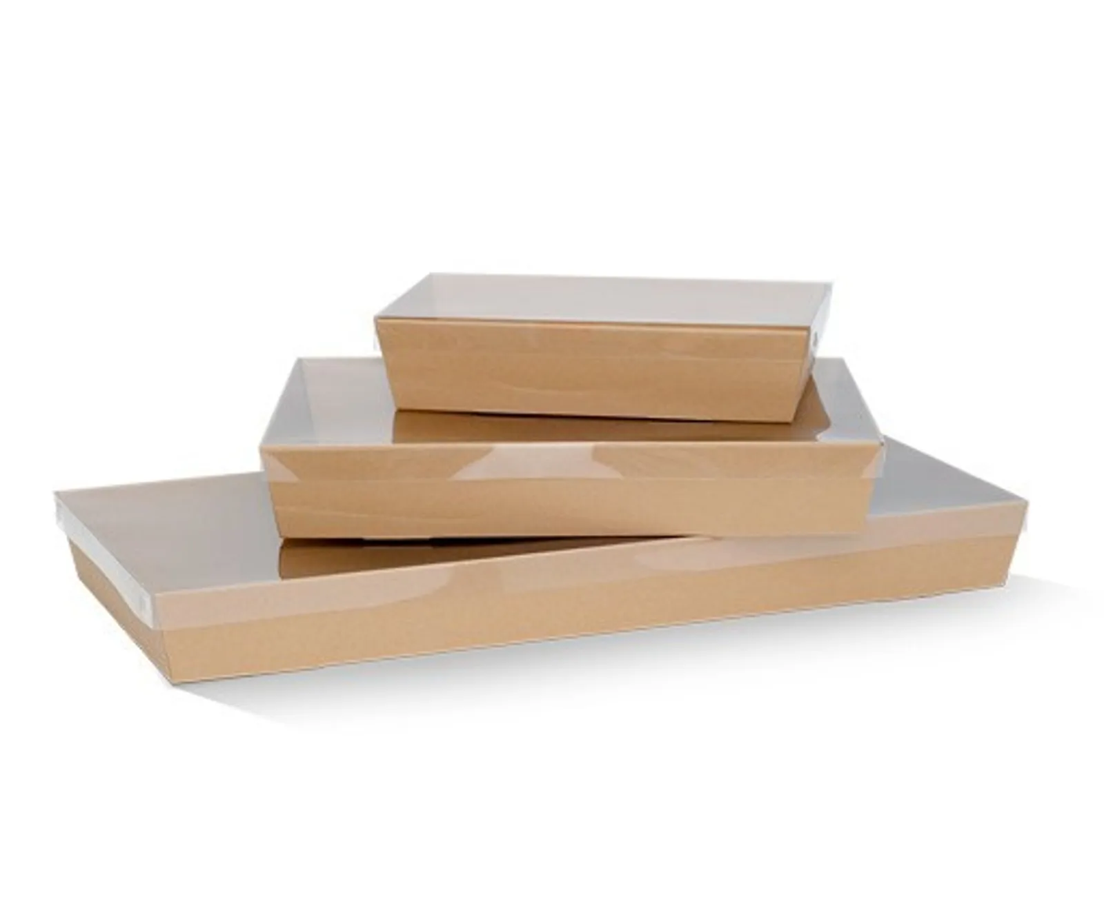 Pac Trading BCTS50 Brown Catering Tray - Small 50mm High 255 x 155 x 50mm CARTON