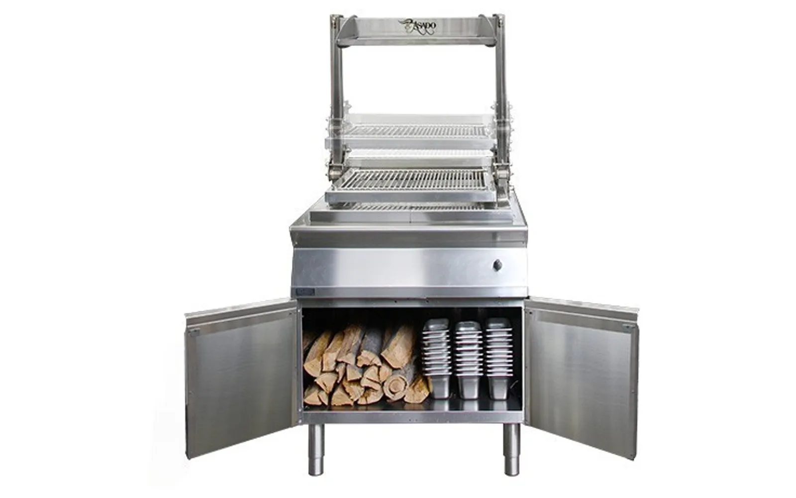Asado PGA.EL8.0900 Asado Parilla Grill - 900mm wide - Height adjustable