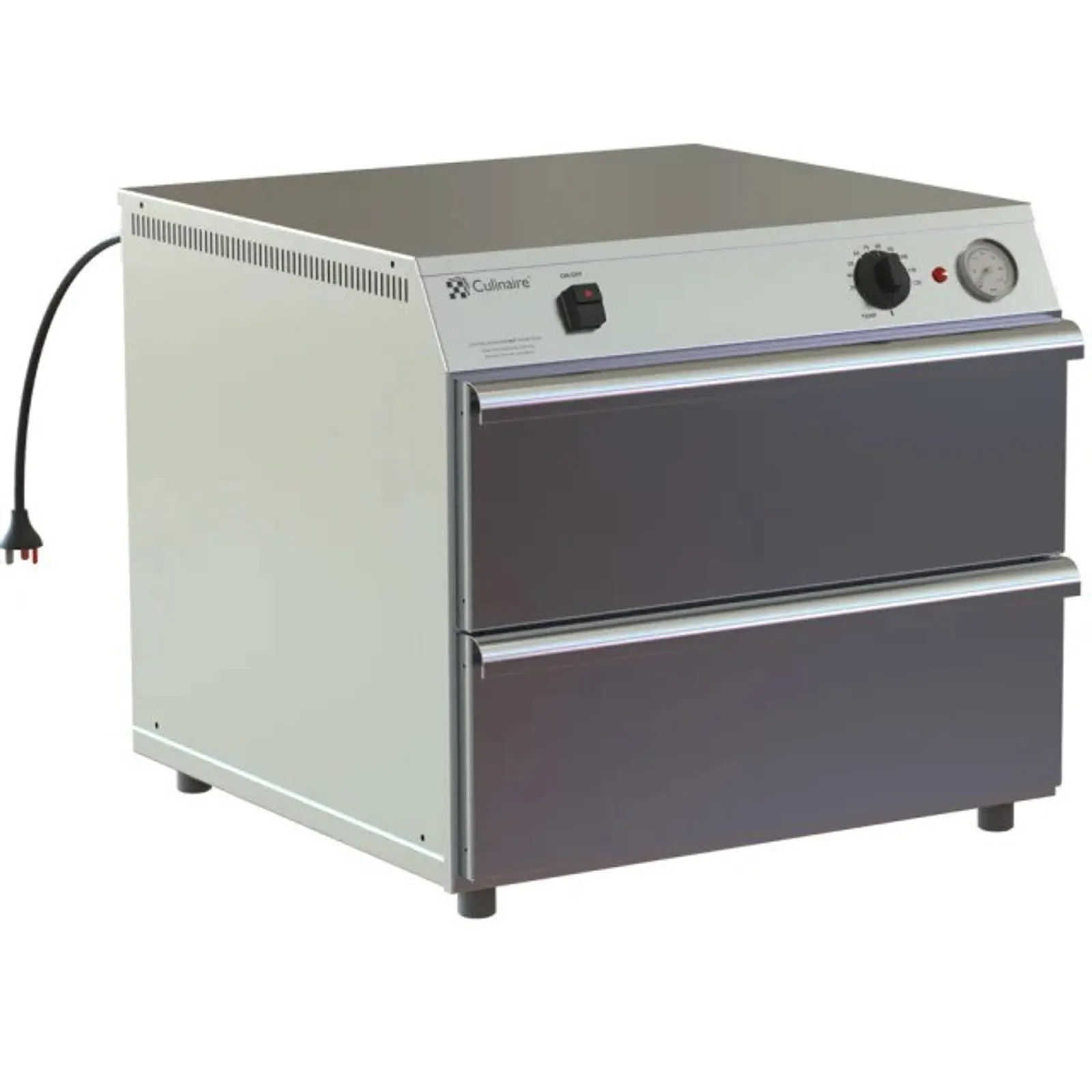 Culinaire CH.WD.0211 2 x 1/1 Gastronorm Warming Drawers